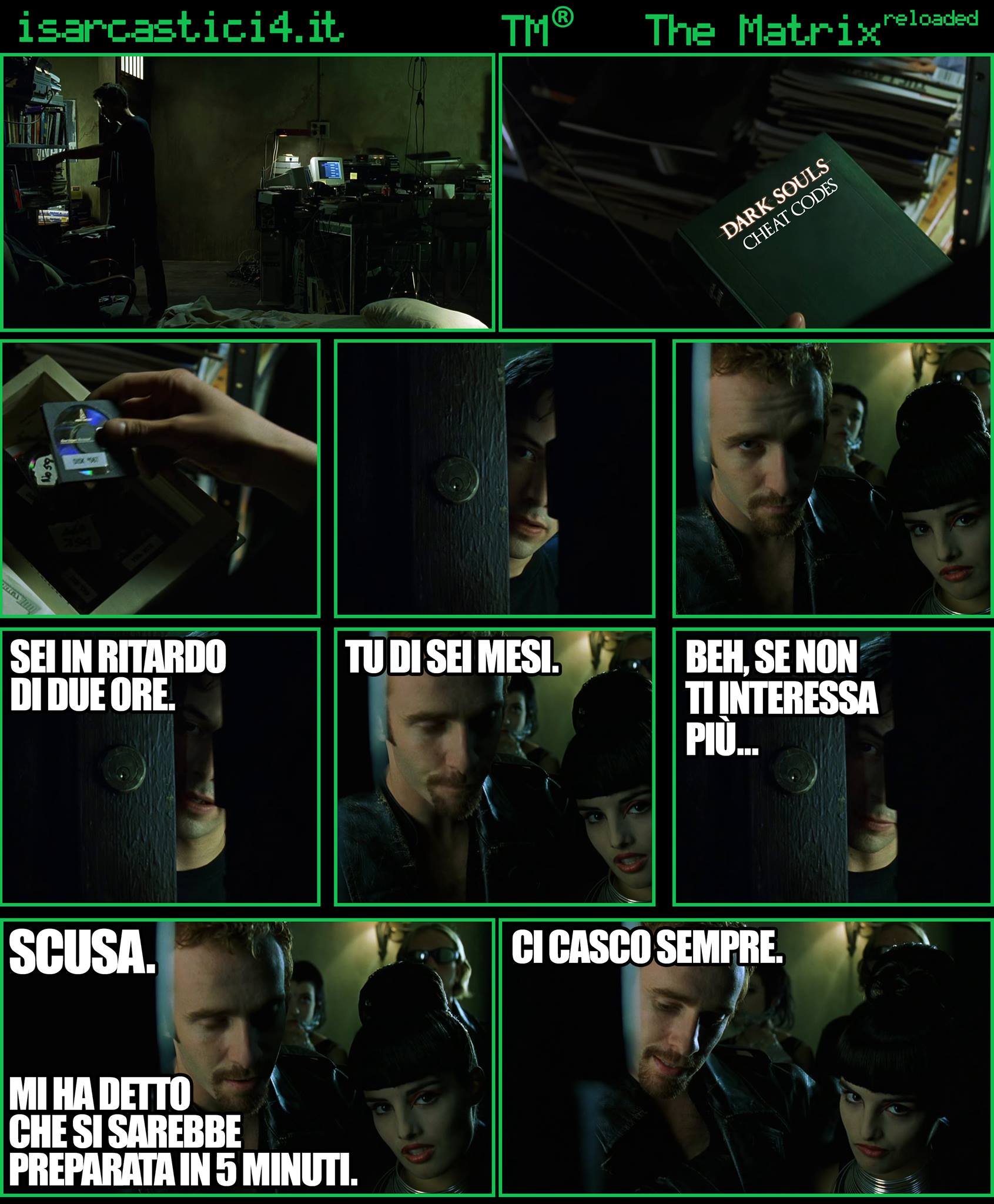 TMR - The Matrix Reloaded - La parodia a fumetti di Matrix