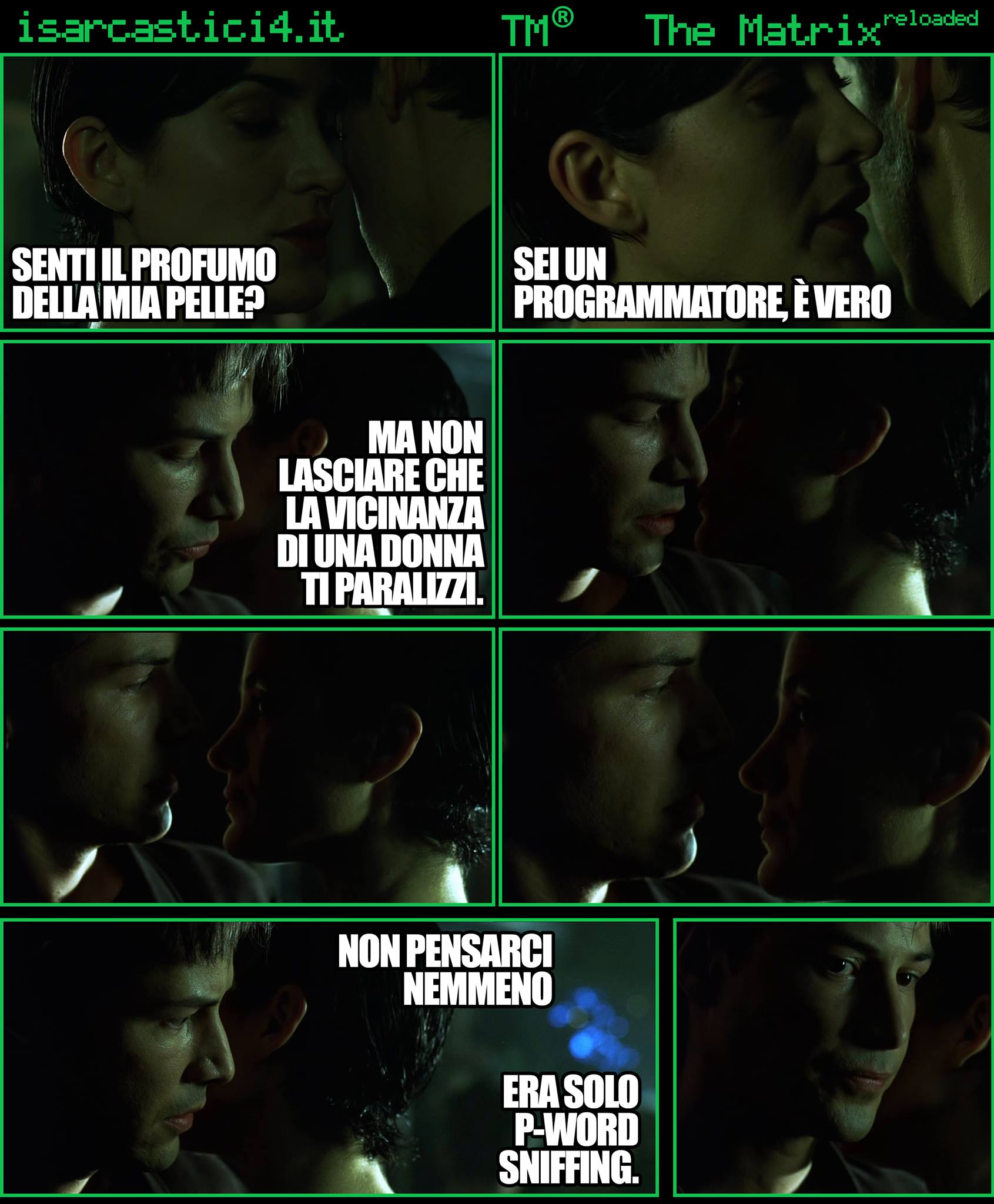 TMR - The Matrix Reloaded - La parodia a fumetti di Matrix