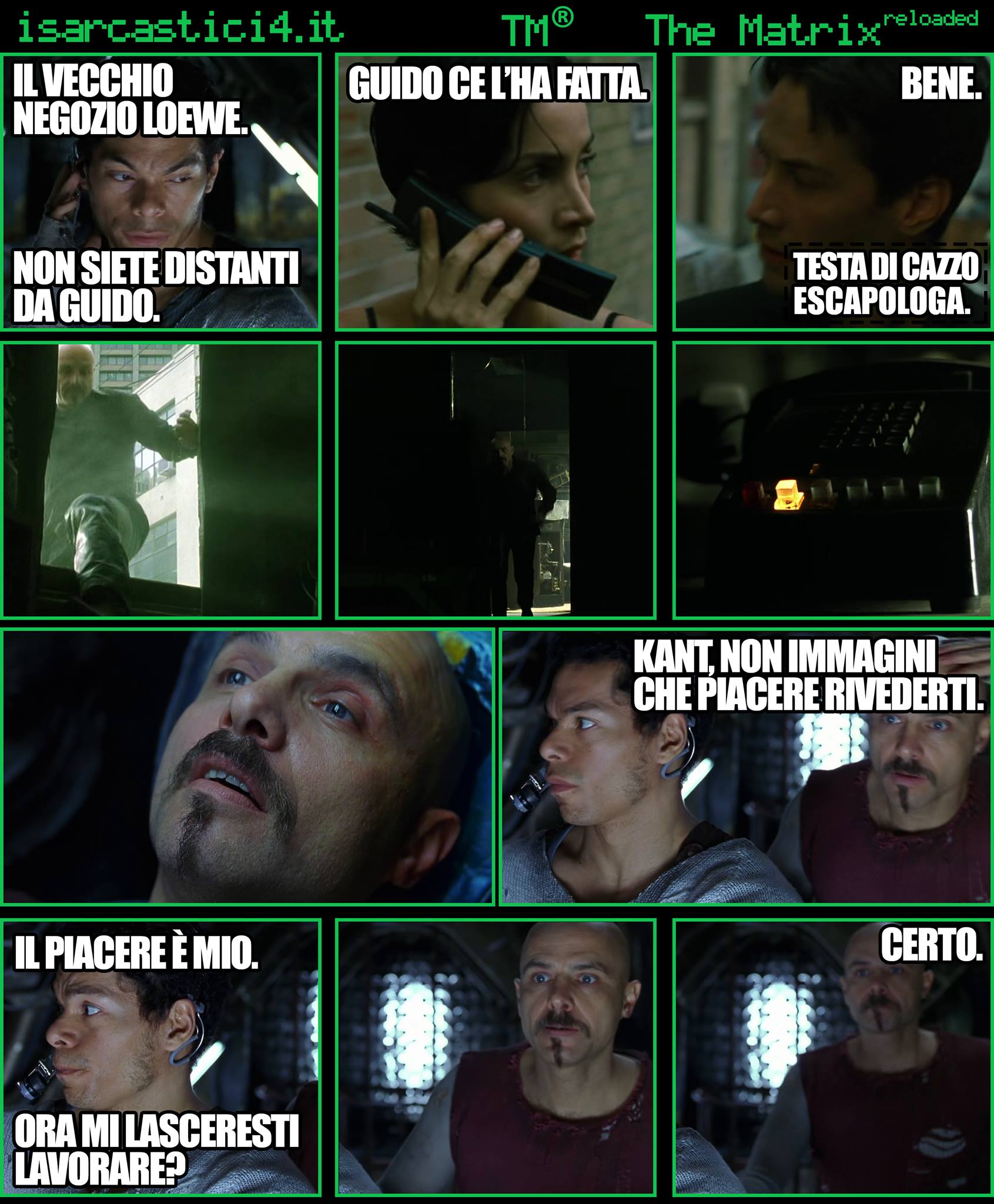 TMR - The Matrix Reloaded - La parodia a fumetti di Matrix