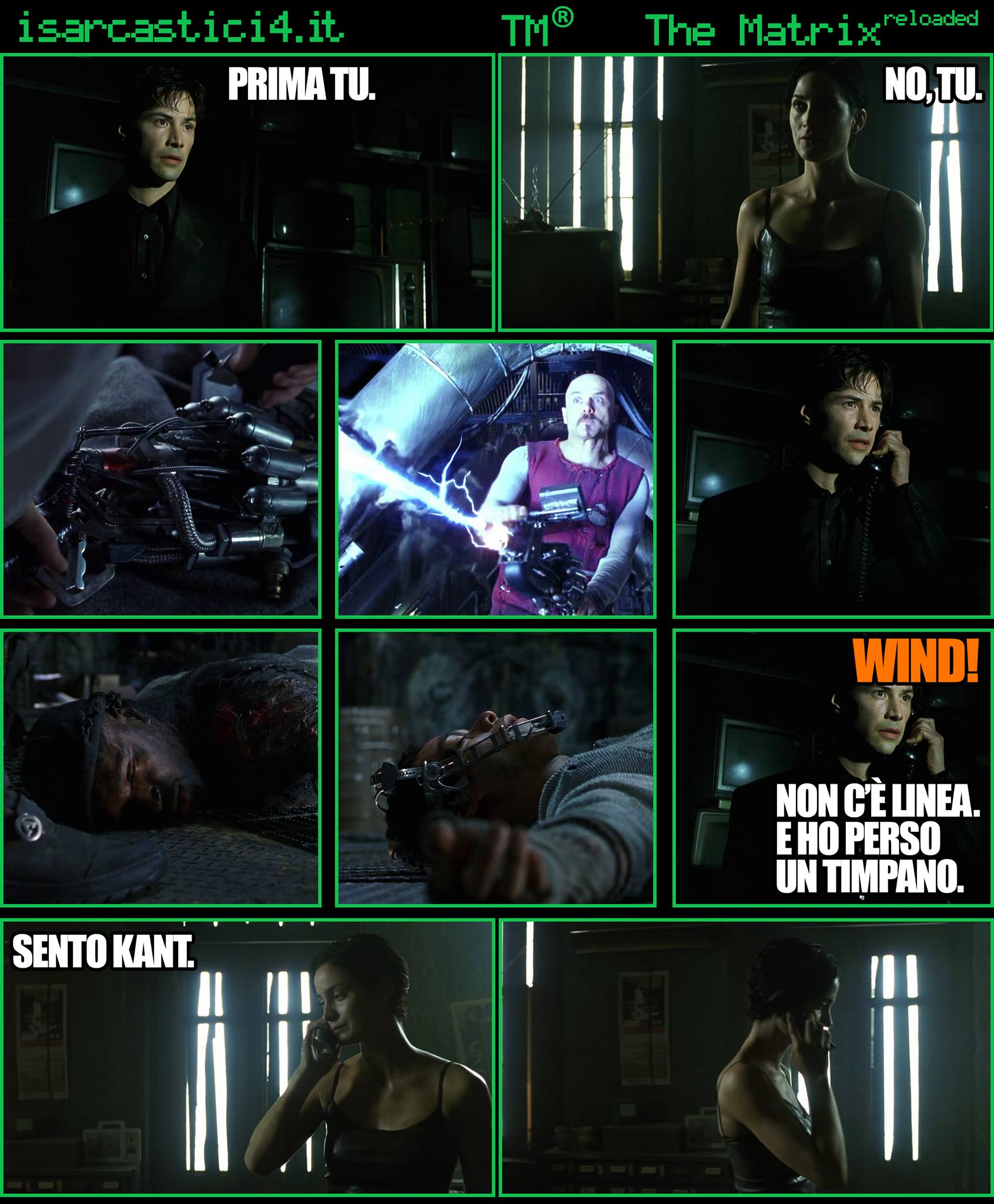 TMR - The Matrix Reloaded - La parodia a fumetti di Matrix