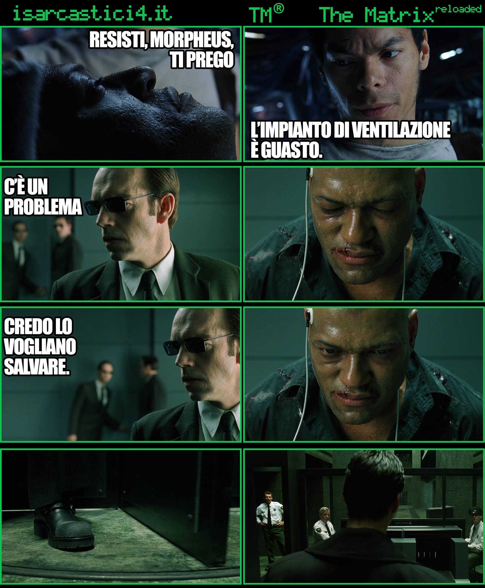 TMR - The Matrix Reloaded - La parodia a fumetti di Matrix