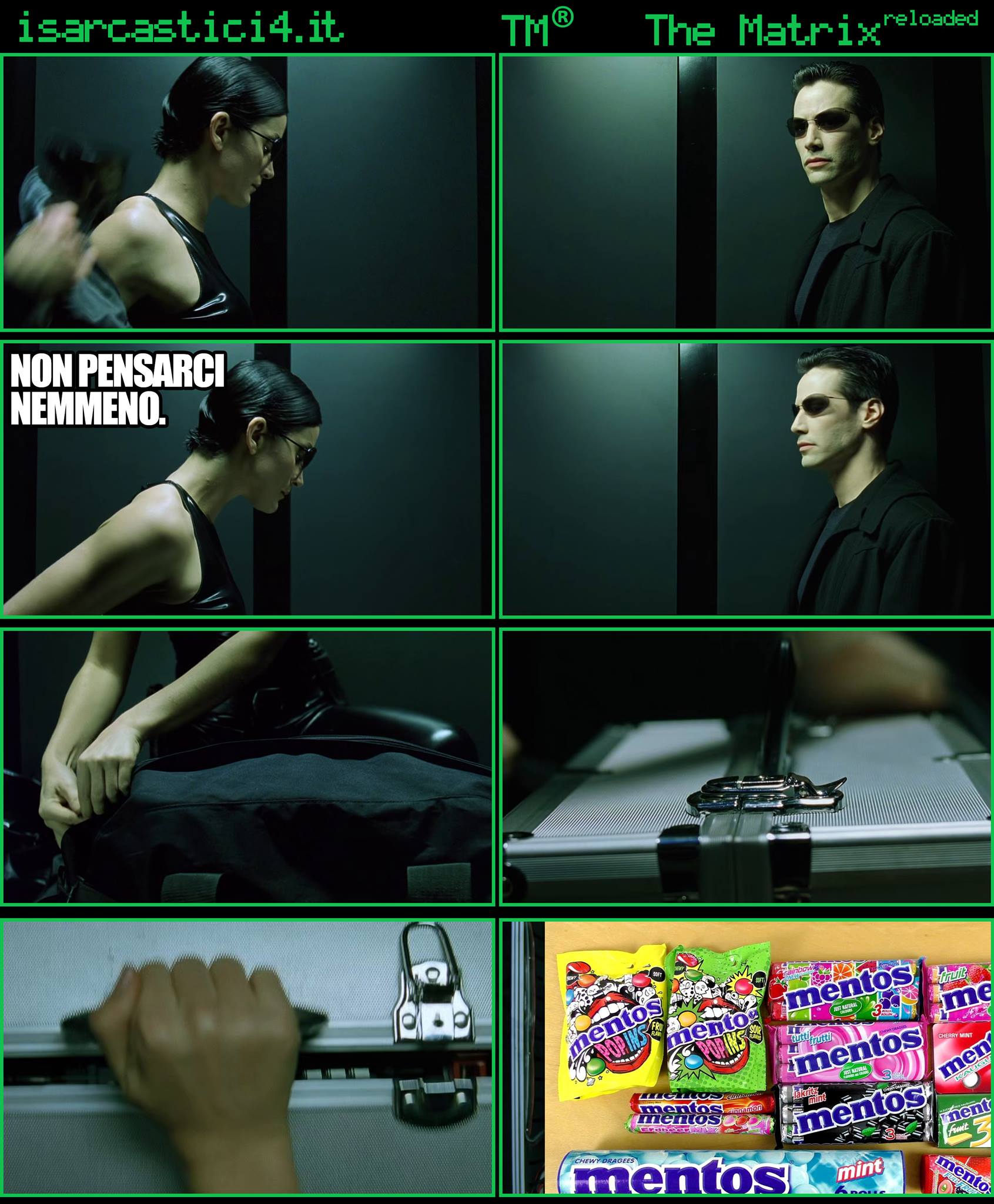 TMR - The Matrix Reloaded - La parodia a fumetti di Matrix