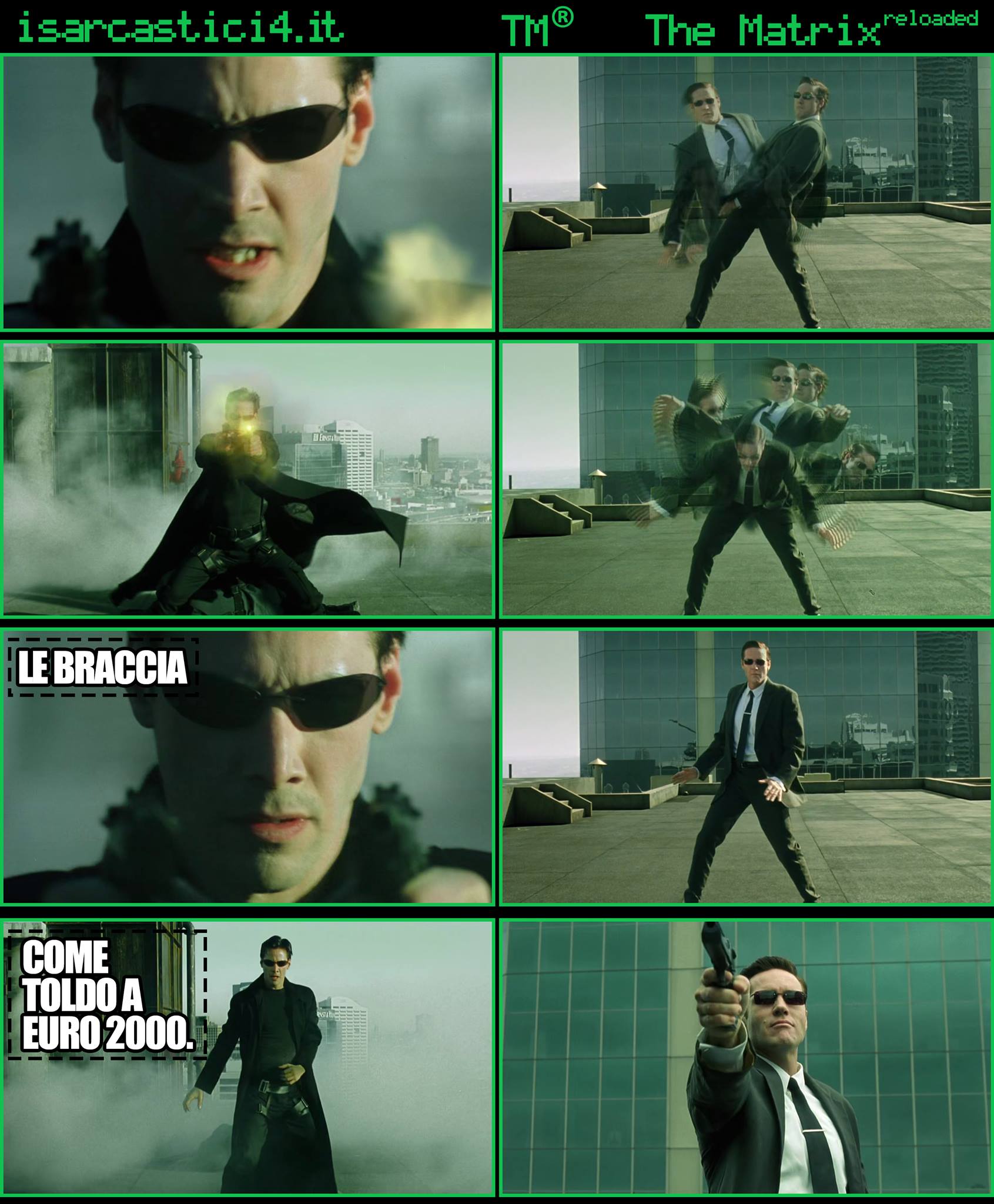 TMR - The Matrix Reloaded - La parodia a fumetti di Matrix