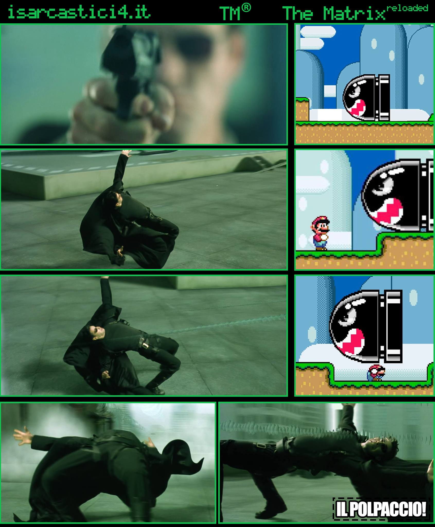 TMR - The Matrix Reloaded - La parodia a fumetti di Matrix