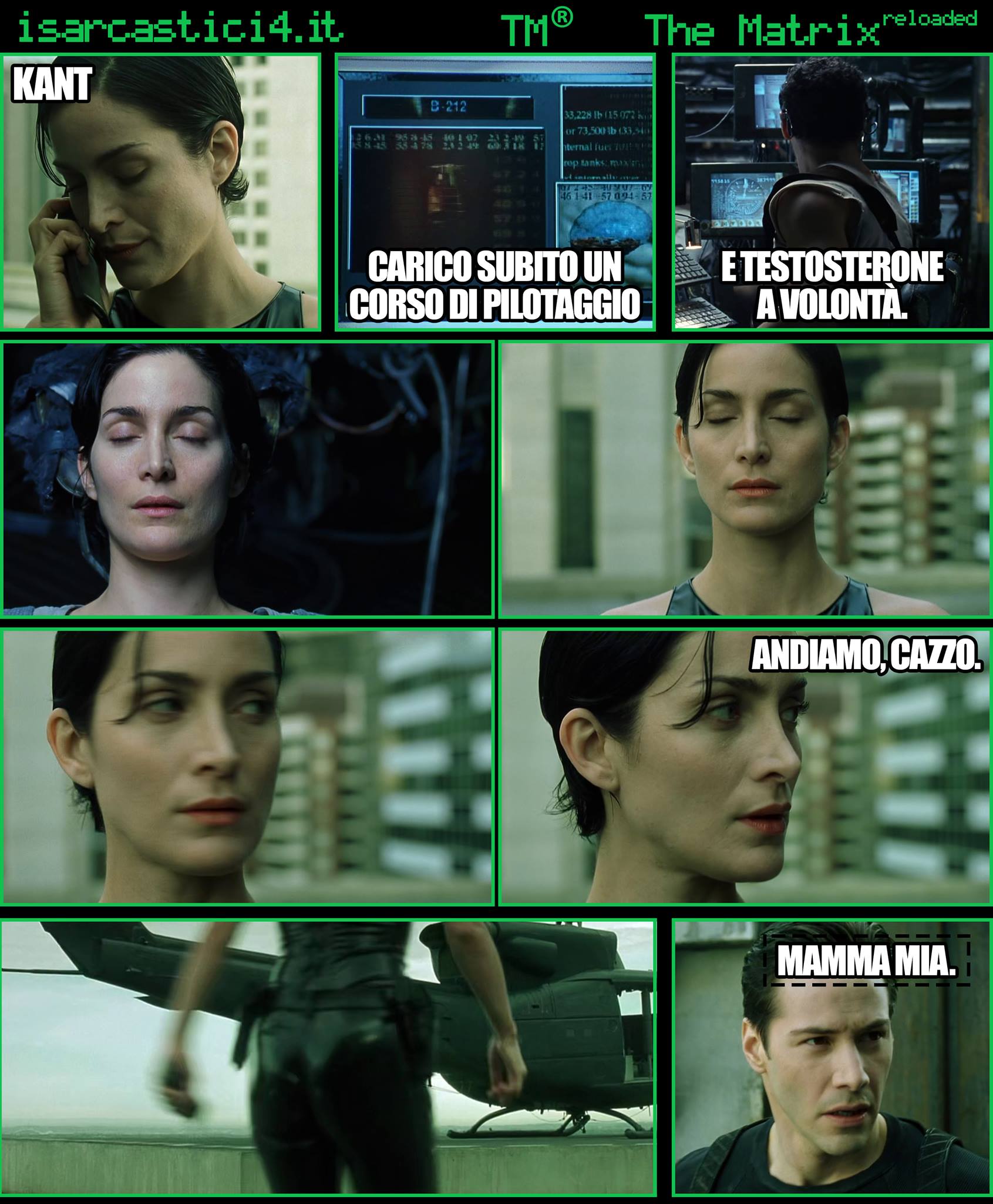 TMR - The Matrix Reloaded - La parodia a fumetti di Matrix