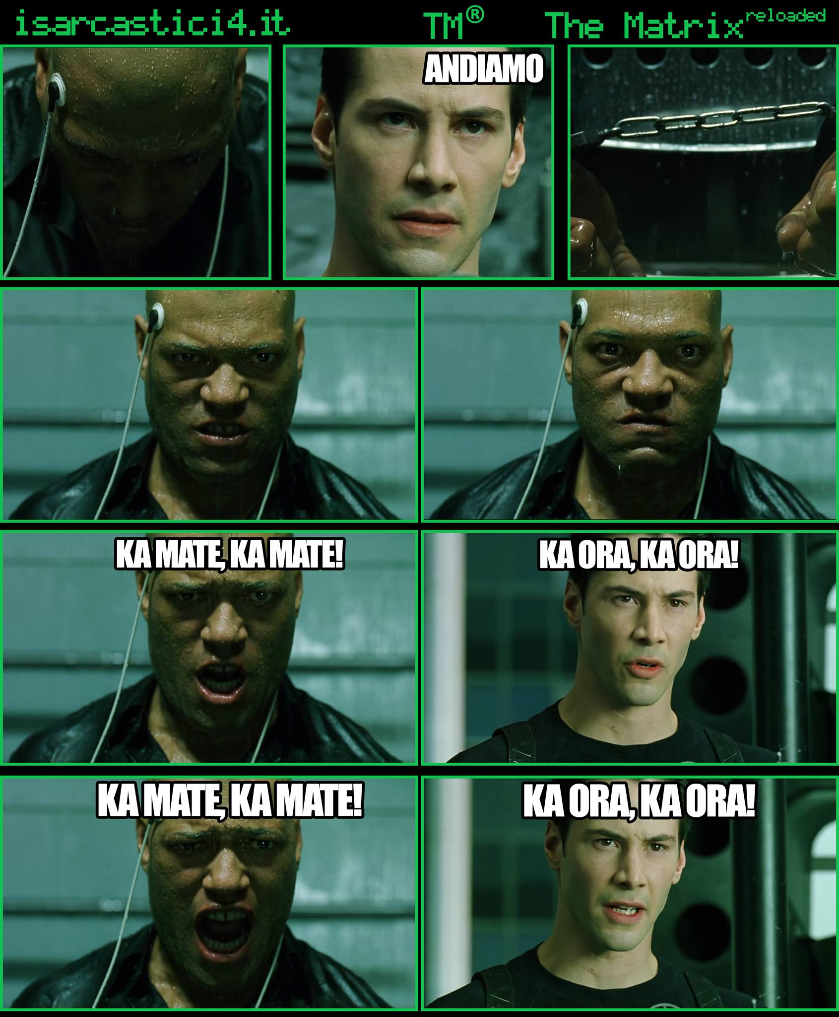 TMR - The Matrix Reloaded - La parodia a fumetti di Matrix