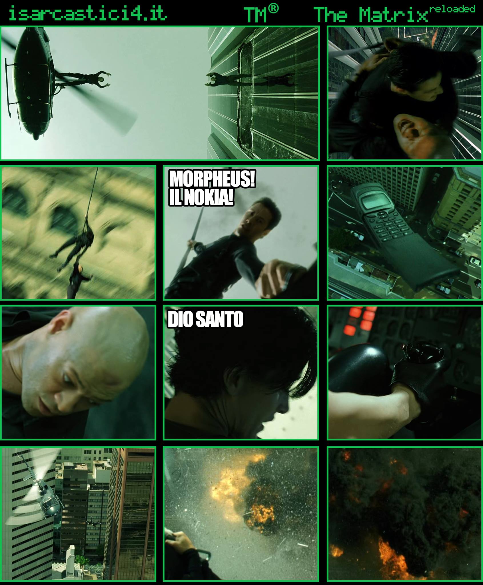 TMR - The Matrix Reloaded - La parodia a fumetti di Matrix