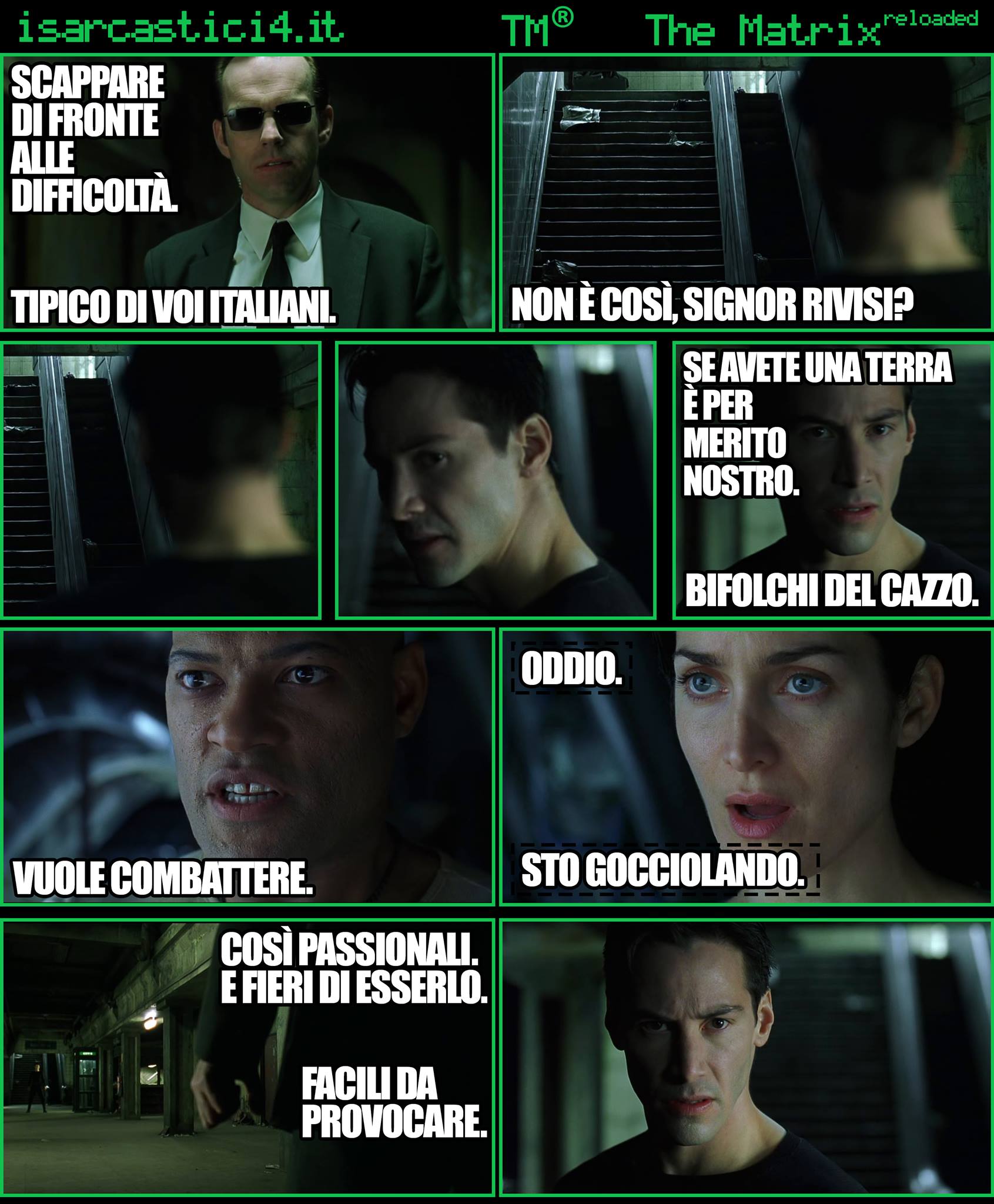 TMR - The Matrix Reloaded - La parodia a fumetti di Matrix