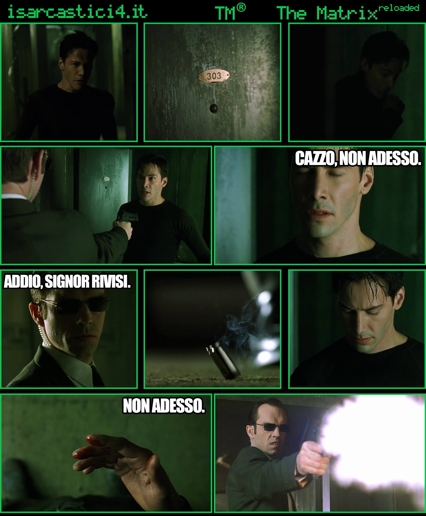 TMR - The Matrix Reloaded - La parodia a fumetti di Matrix