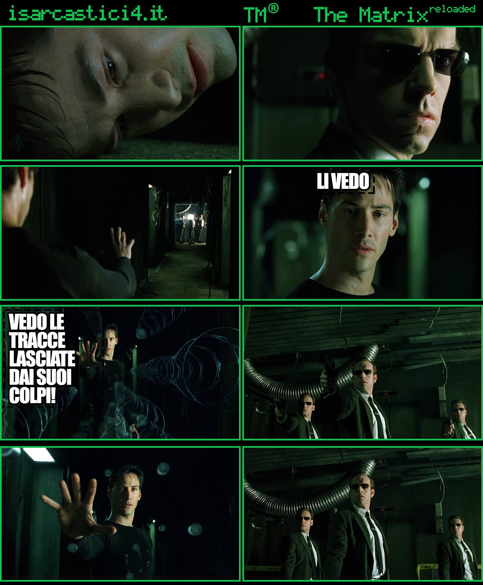 TMR - The Matrix Reloaded - La parodia a fumetti di Matrix