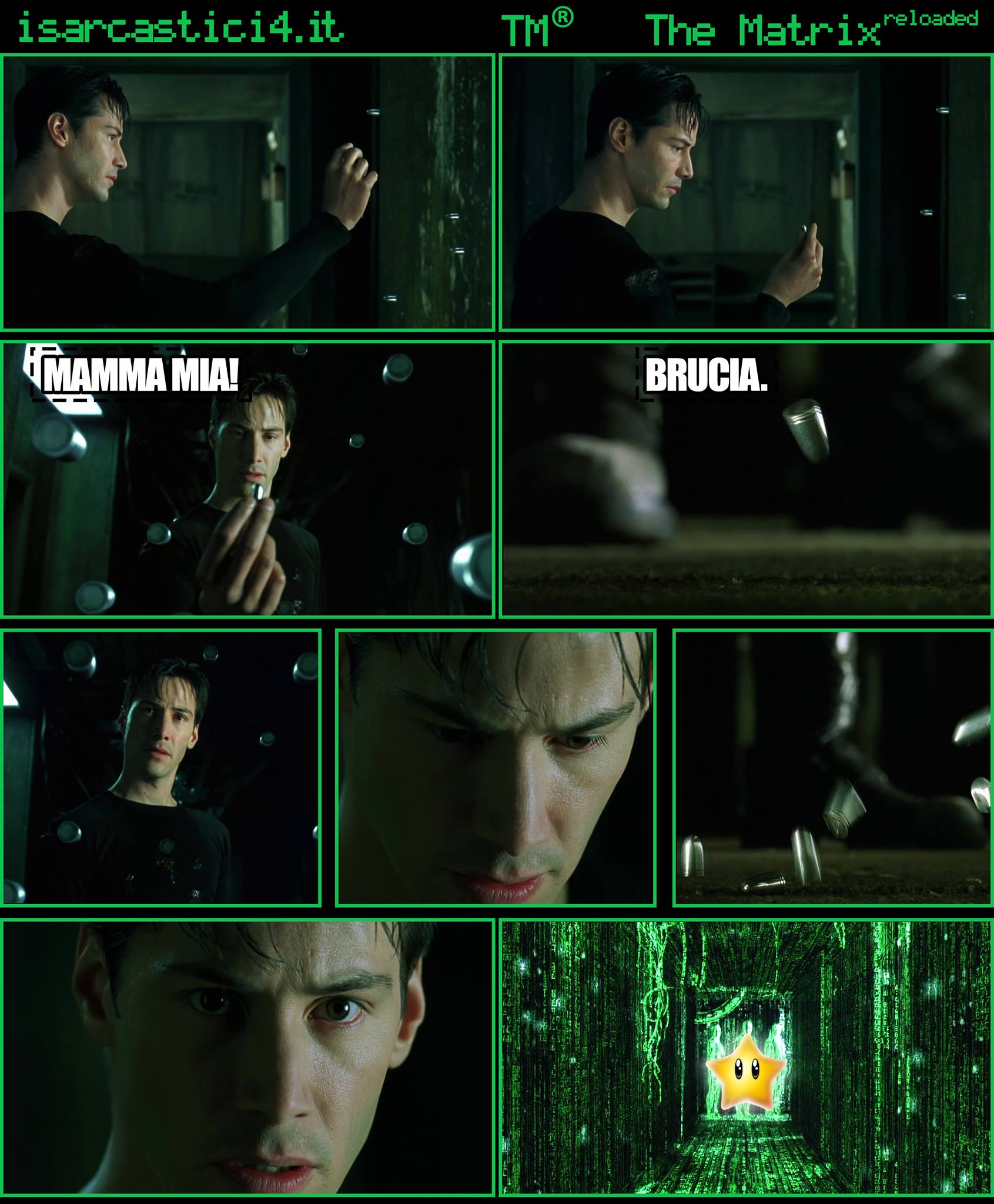 TMR - The Matrix Reloaded - La parodia a fumetti di Matrix