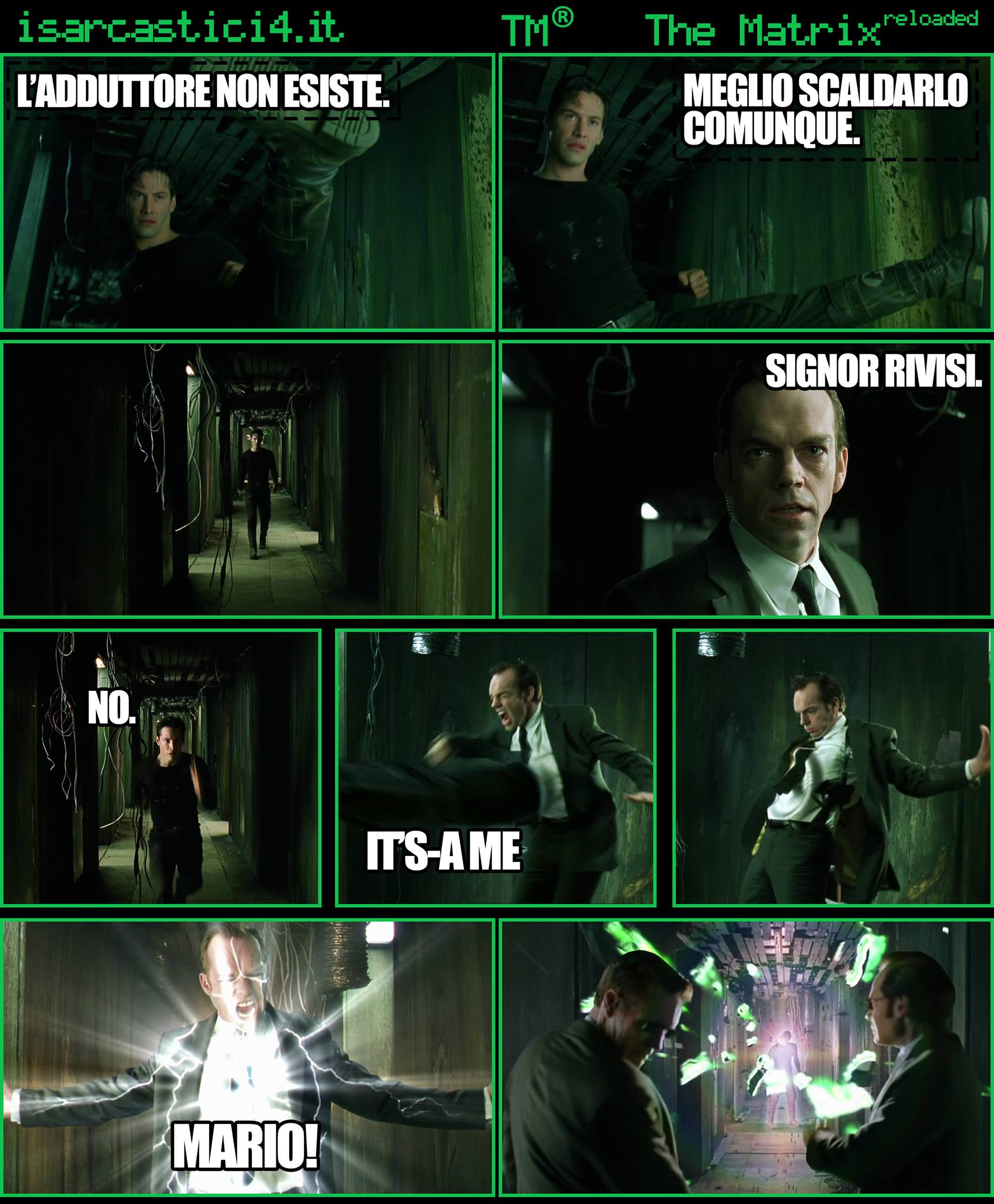 TMR - The Matrix Reloaded - La parodia a fumetti di Matrix