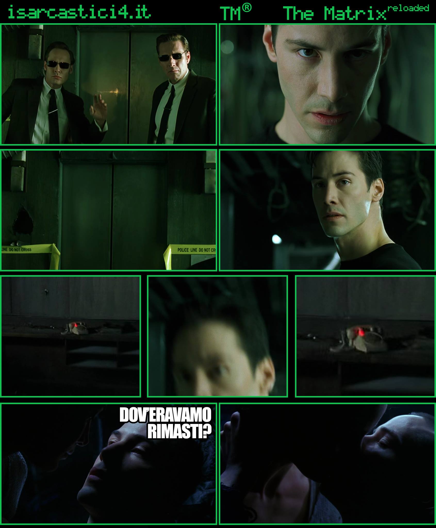 TMR - The Matrix Reloaded - La parodia a fumetti di Matrix