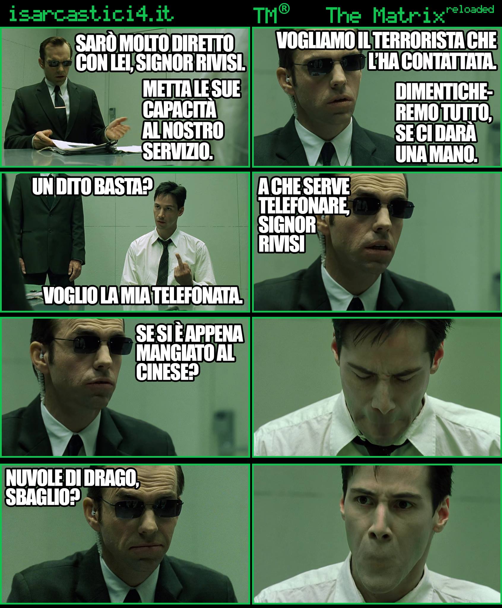 TMR - The Matrix Reloaded - La parodia a fumetti di Matrix