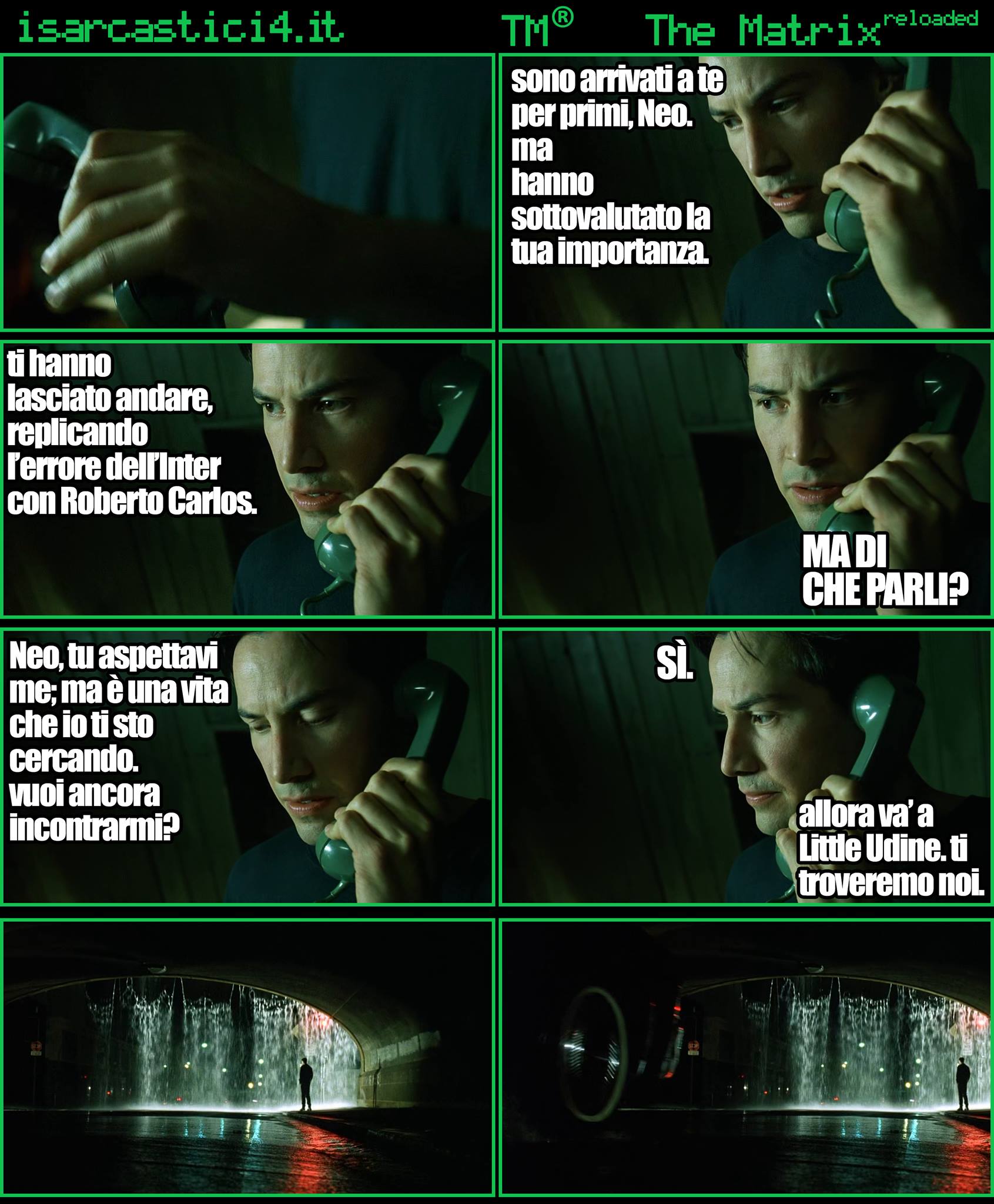 TMR - The Matrix Reloaded - La parodia a fumetti di Matrix