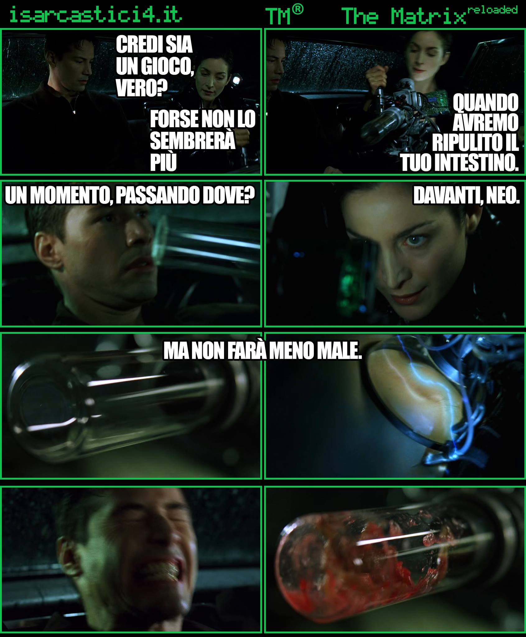 TMR - The Matrix Reloaded - La parodia a fumetti di Matrix