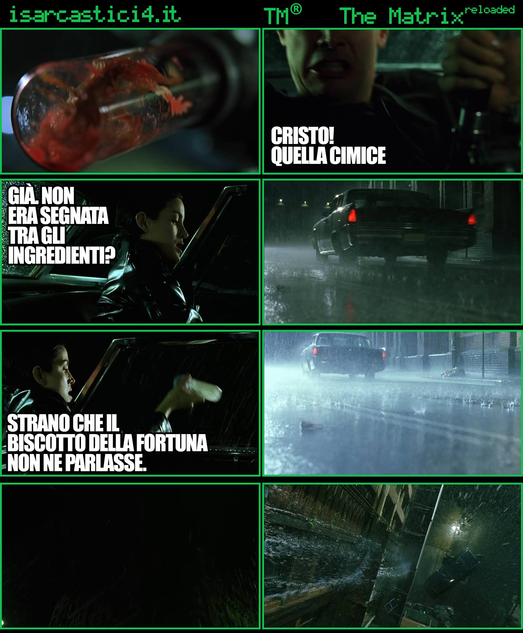 TMR - The Matrix Reloaded - La parodia a fumetti di Matrix