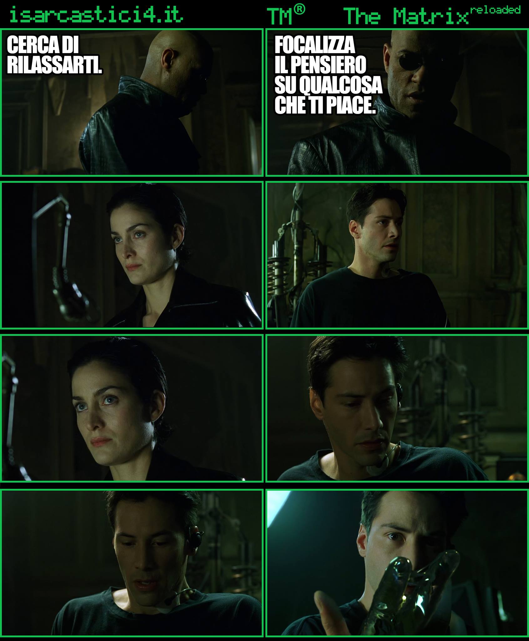 TMR - The Matrix Reloaded - La parodia a fumetti di Matrix