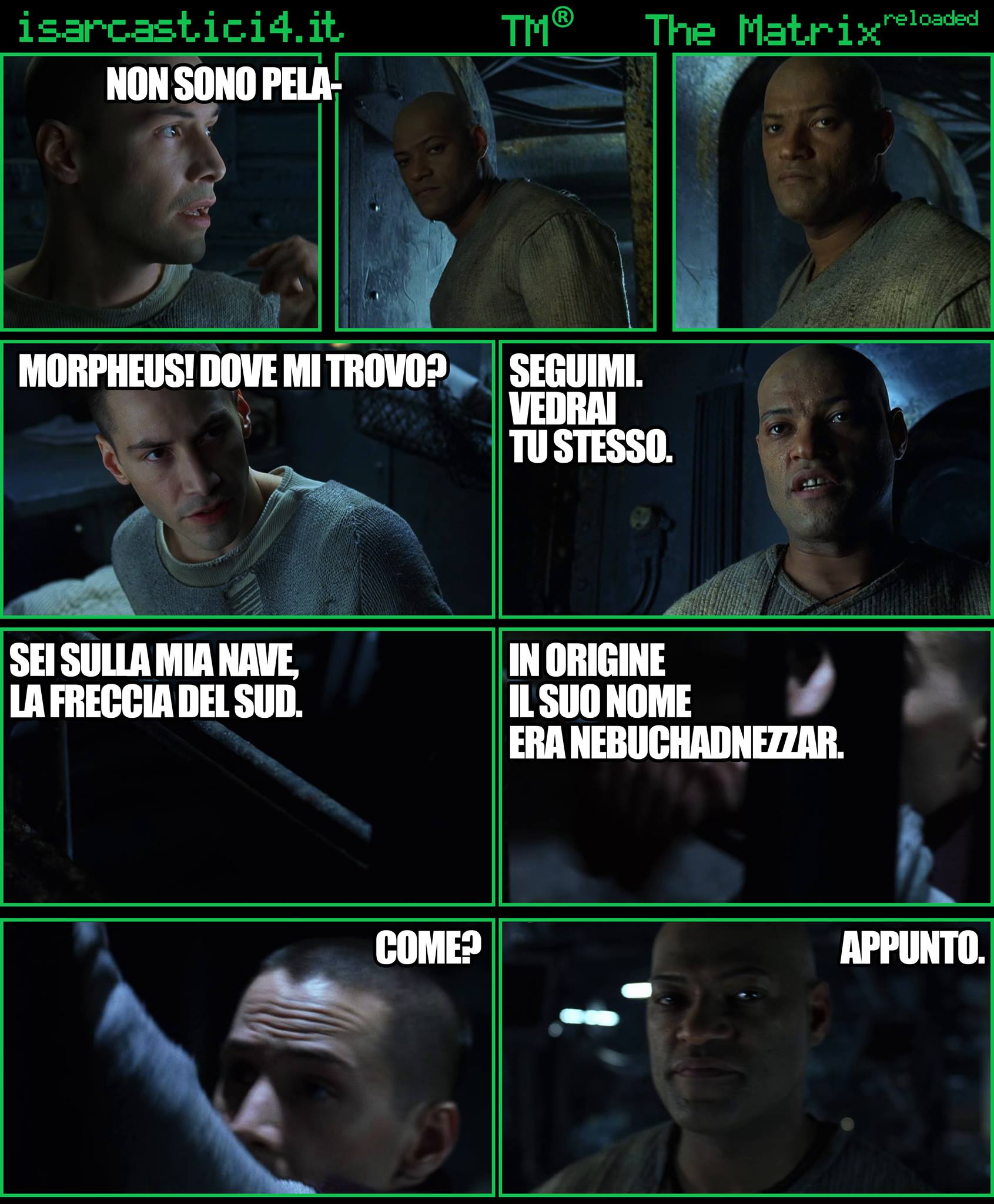 TMR - The Matrix Reloaded - La parodia a fumetti di Matrix