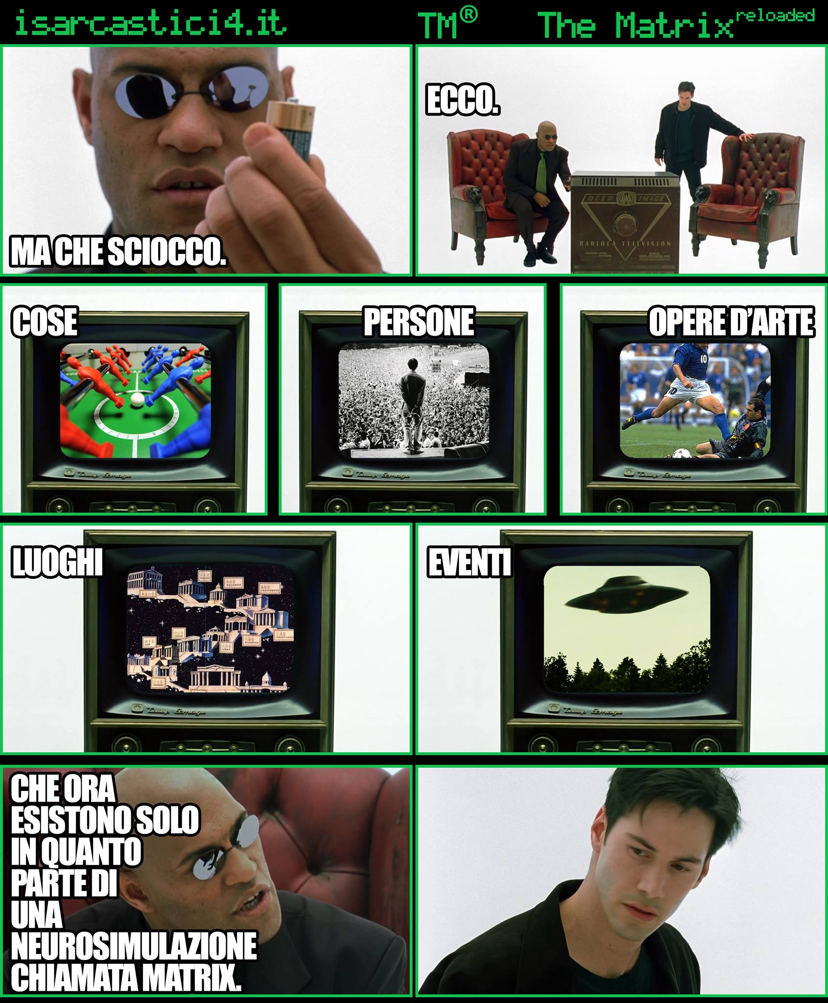 TMR - The Matrix Reloaded - La parodia a fumetti di Matrix