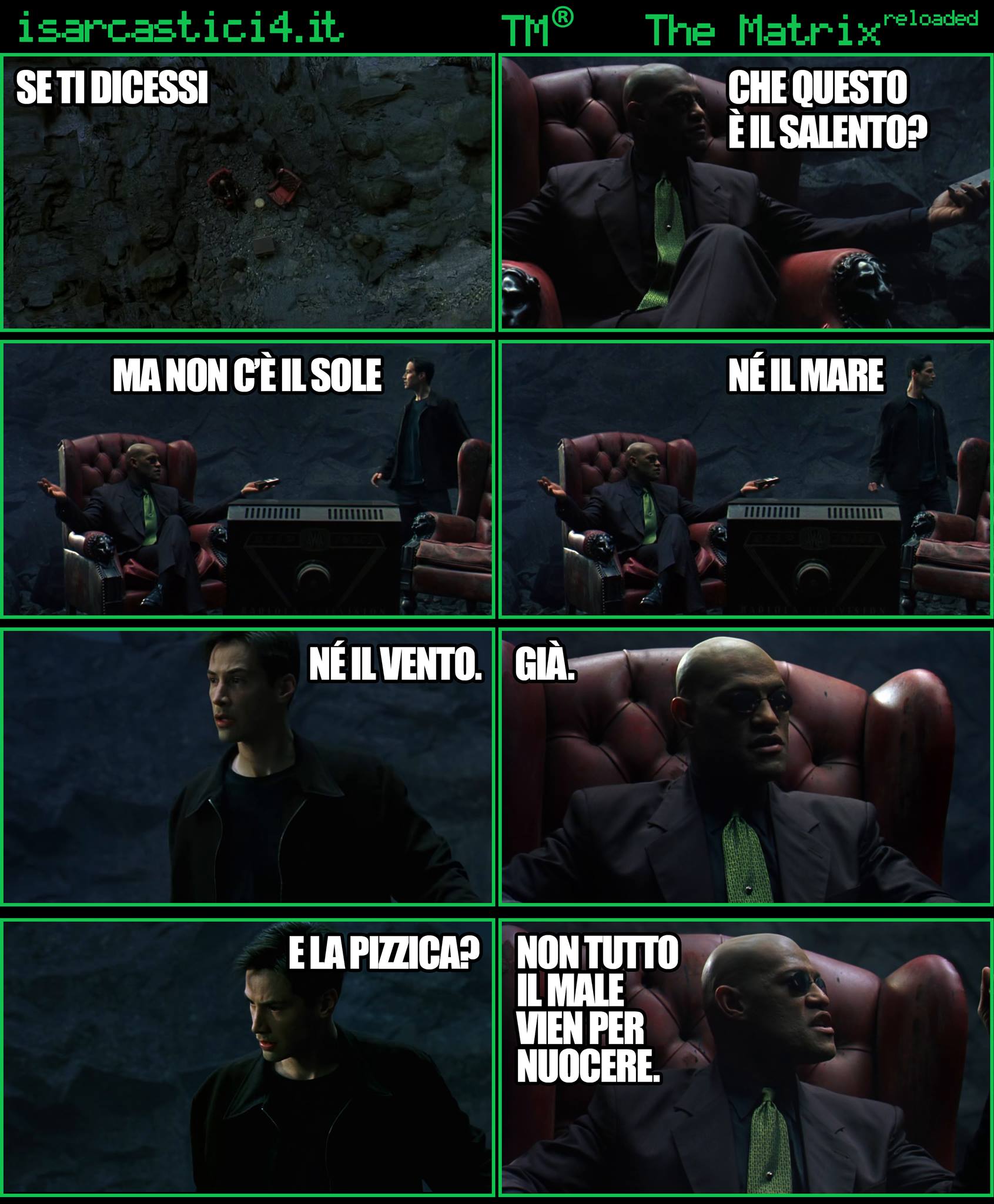 TMR - The Matrix Reloaded - La parodia a fumetti di Matrix