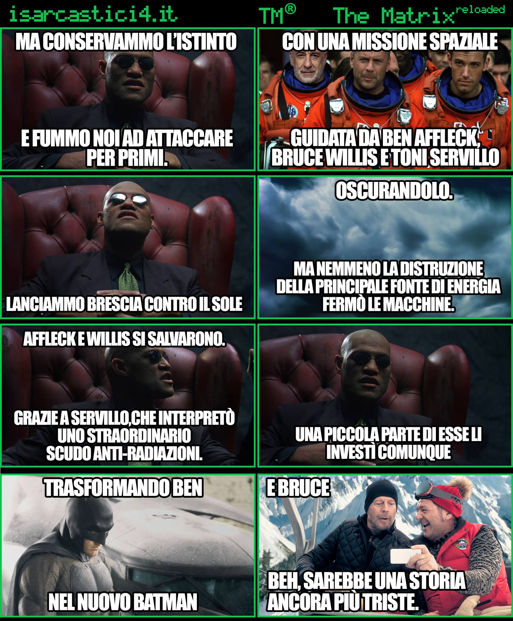 TMR - The Matrix Reloaded - La parodia a fumetti di Matrix