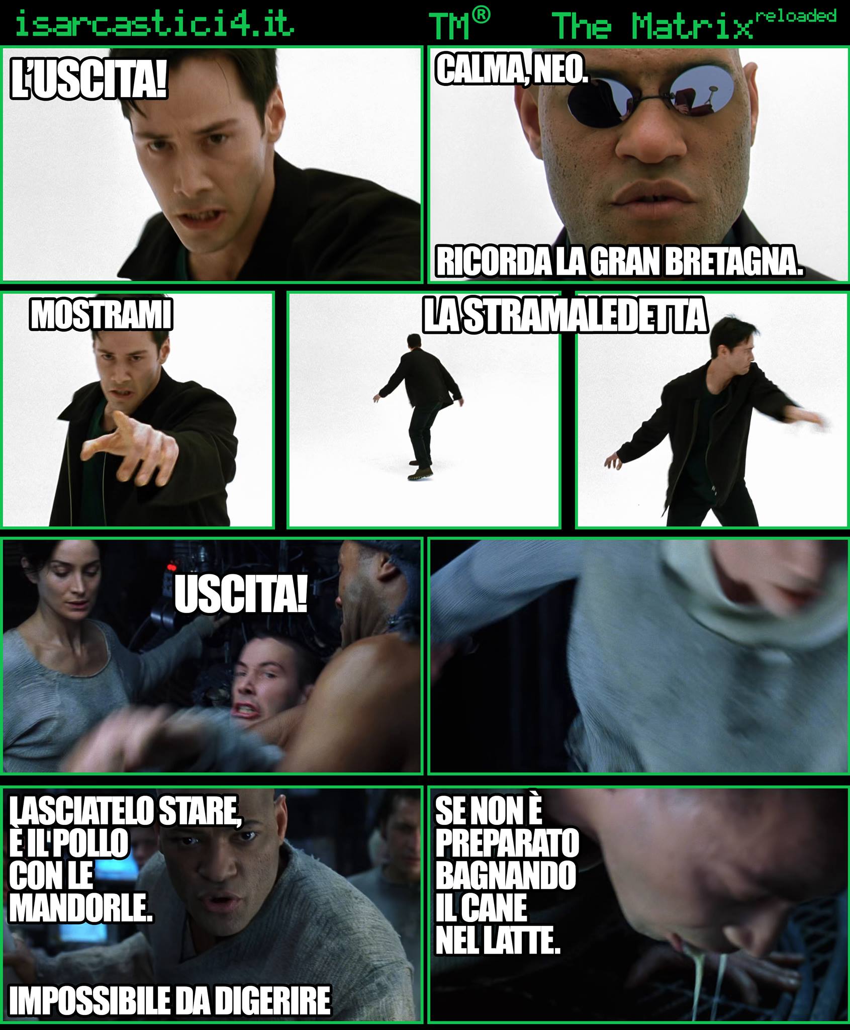 TMR - The Matrix Reloaded - La parodia a fumetti di Matrix