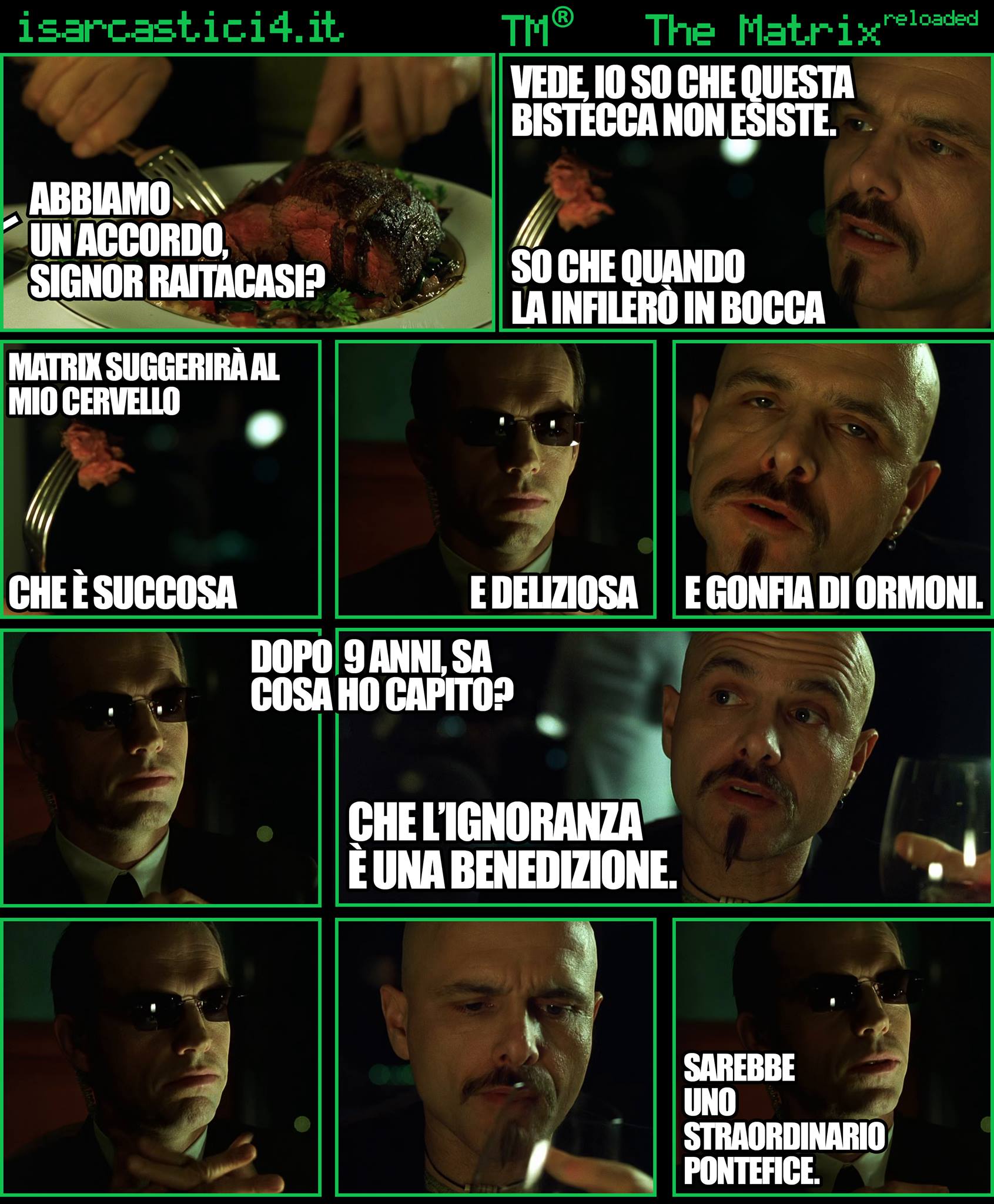 TMR - The Matrix Reloaded - La parodia a fumetti di Matrix