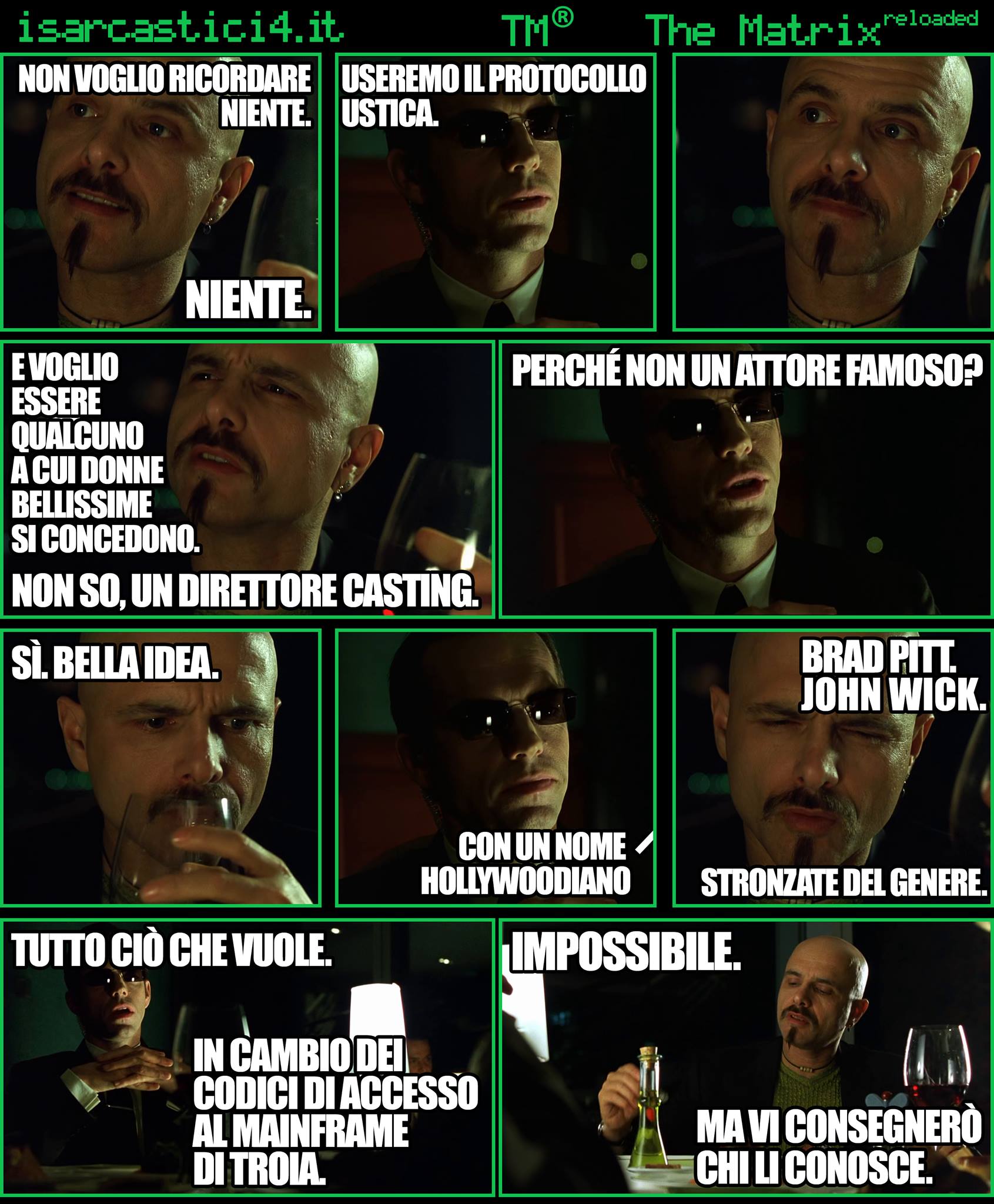 TMR - The Matrix Reloaded - La parodia a fumetti di Matrix