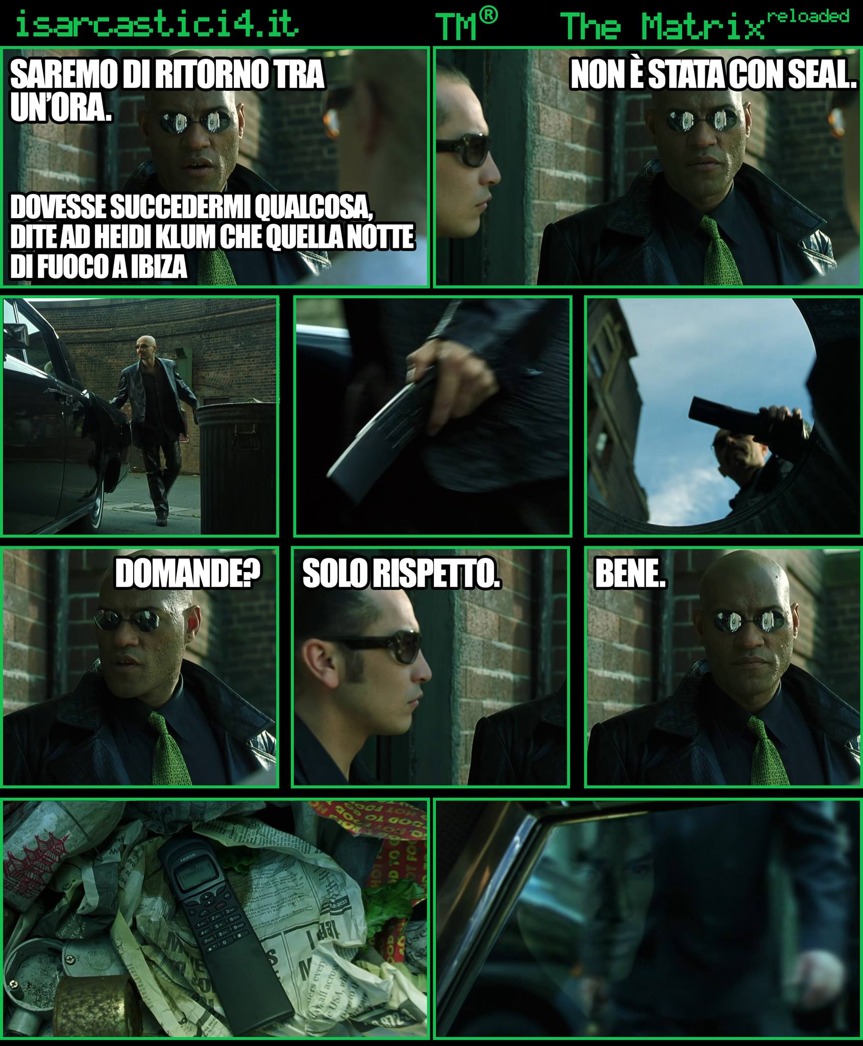 TMR - The Matrix Reloaded - La parodia a fumetti di Matrix