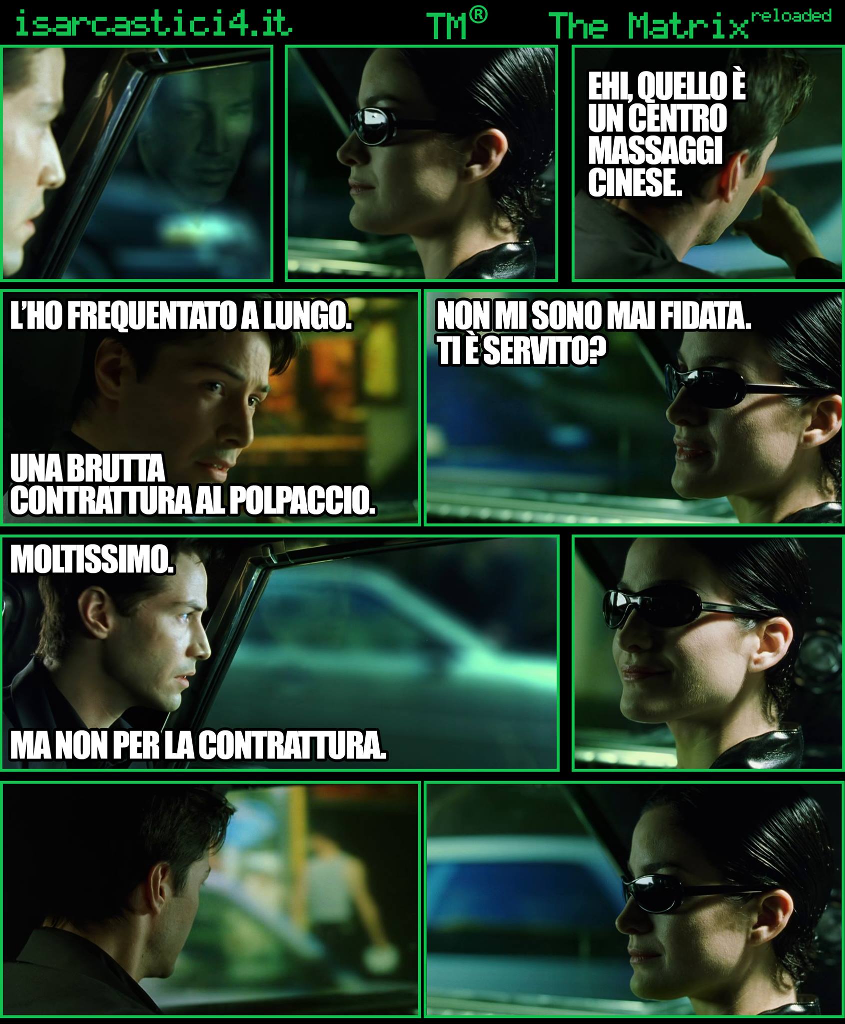 TMR - The Matrix Reloaded - La parodia a fumetti di Matrix