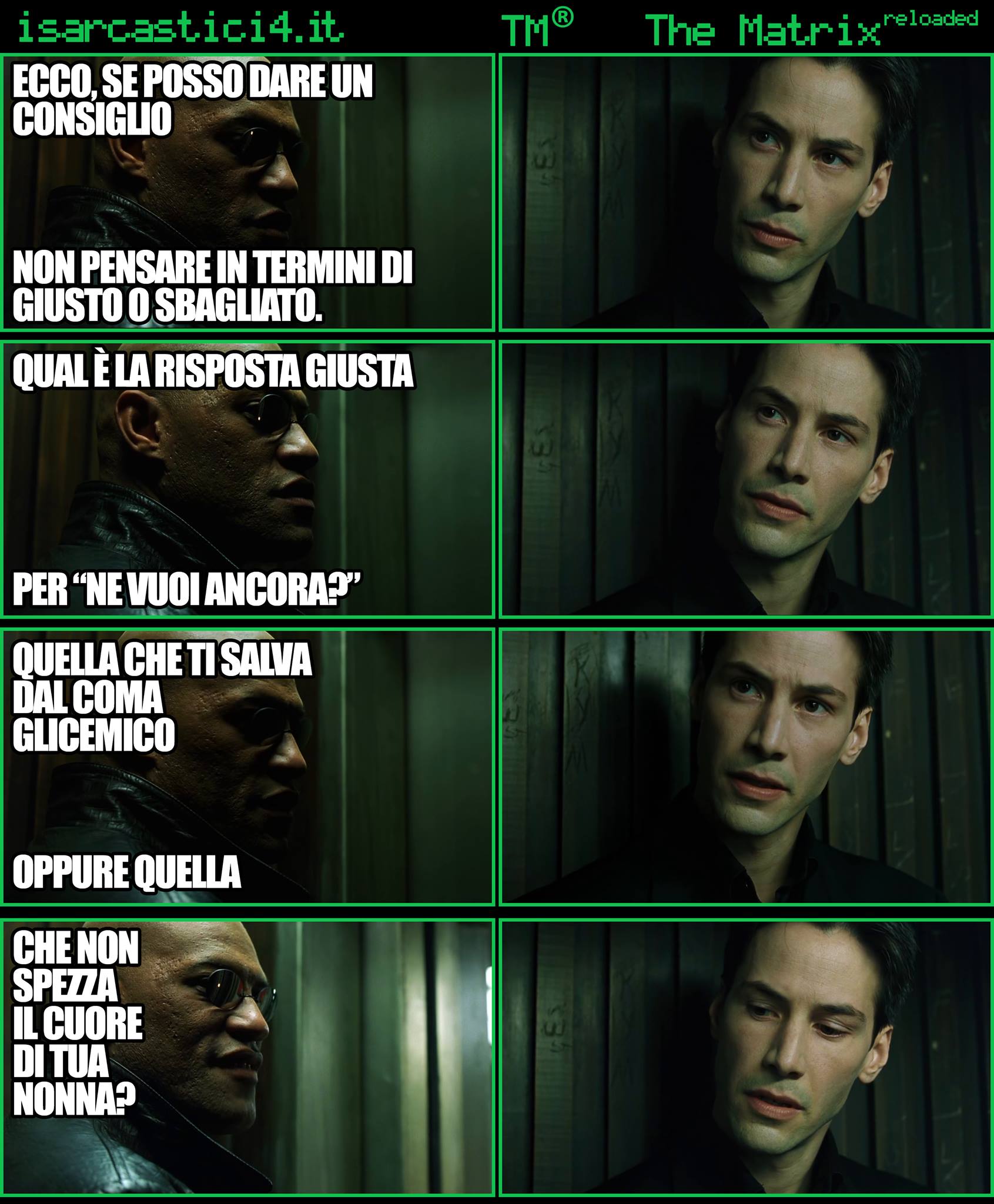 TMR - The Matrix Reloaded - La parodia a fumetti di Matrix