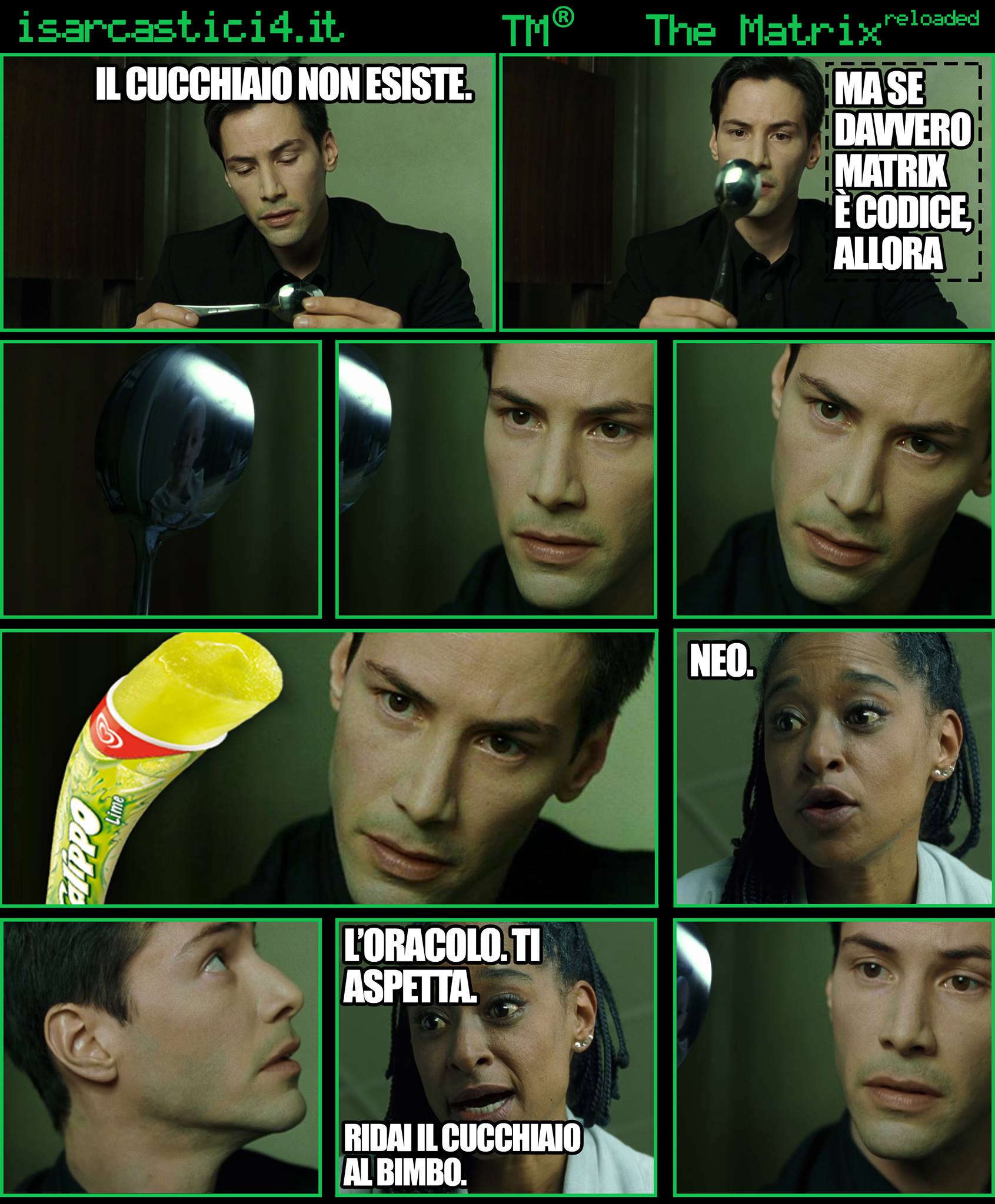 TMR - The Matrix Reloaded - La parodia a fumetti di Matrix