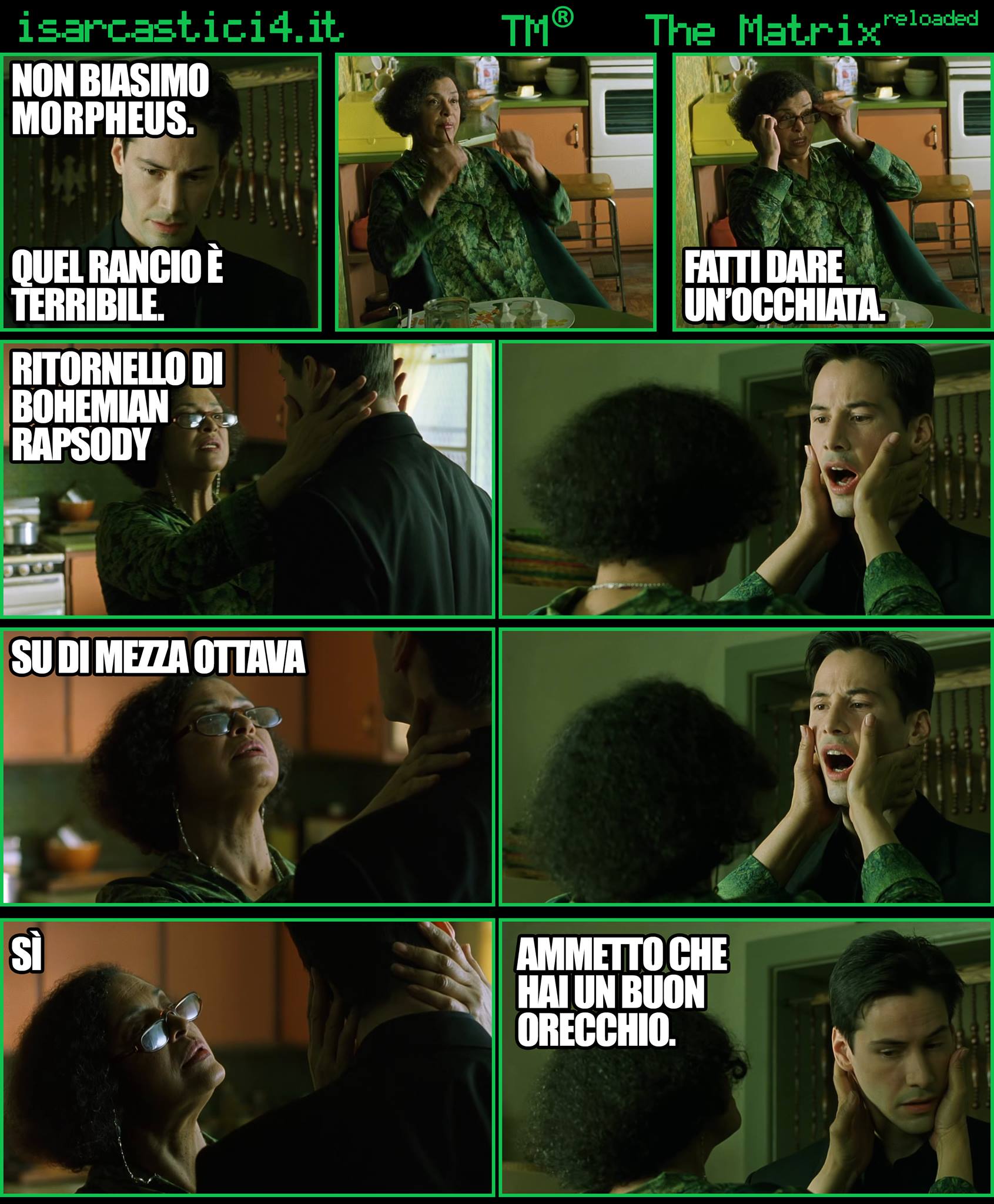 TMR - The Matrix Reloaded - La parodia a fumetti di Matrix