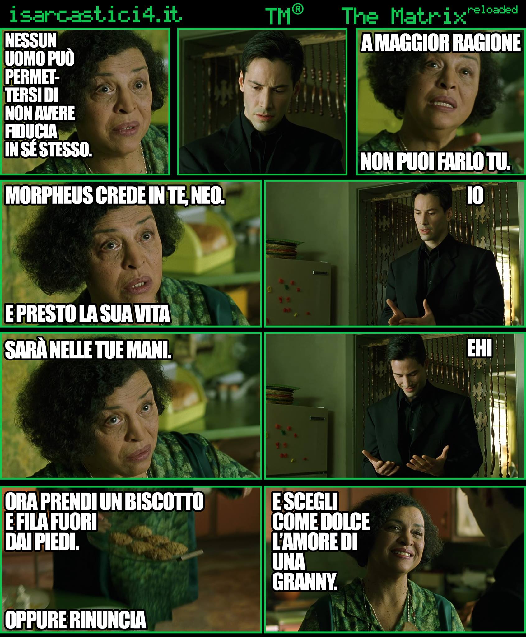 TMR - The Matrix Reloaded - La parodia a fumetti di Matrix