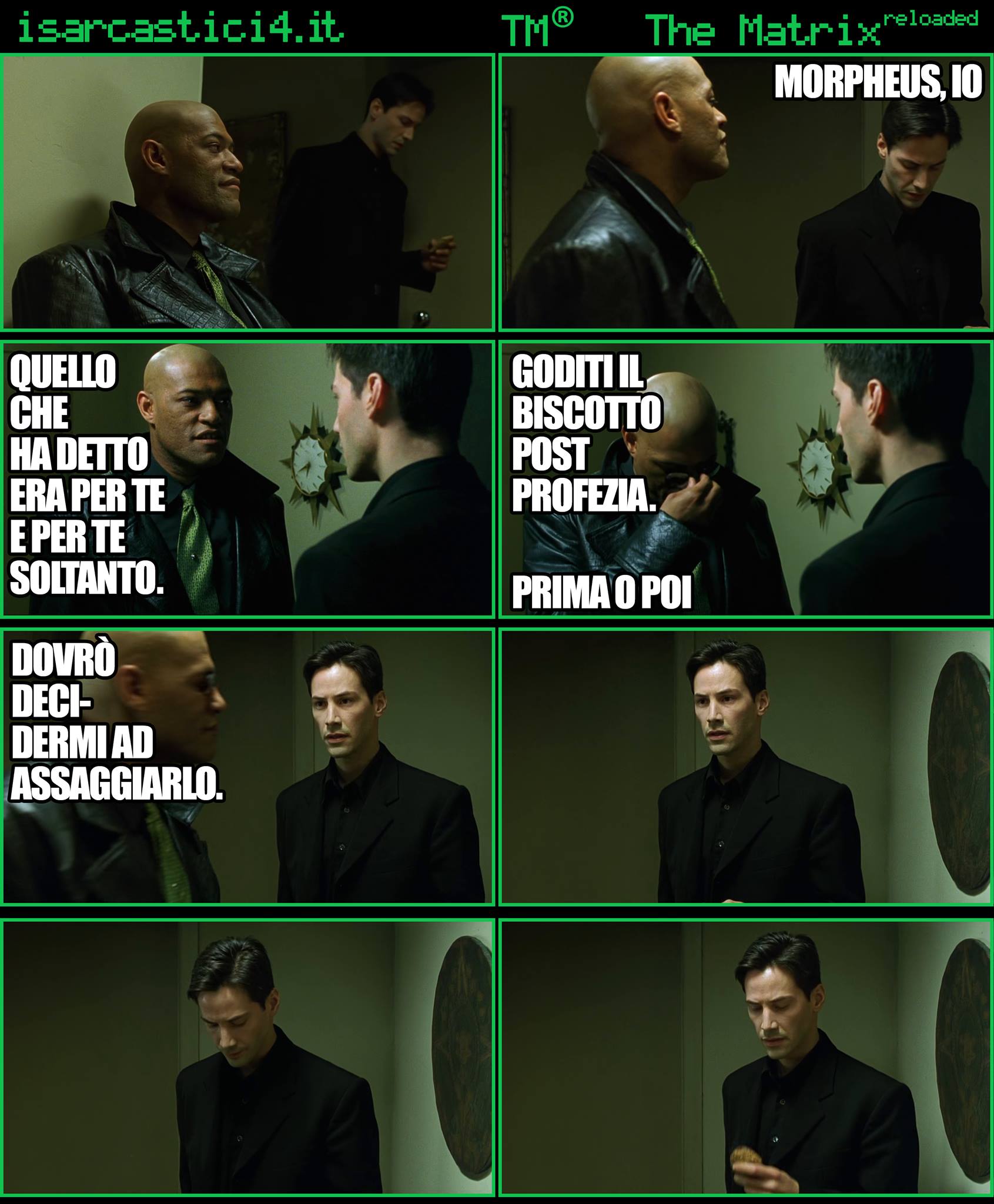 TMR - The Matrix Reloaded - La parodia a fumetti di Matrix