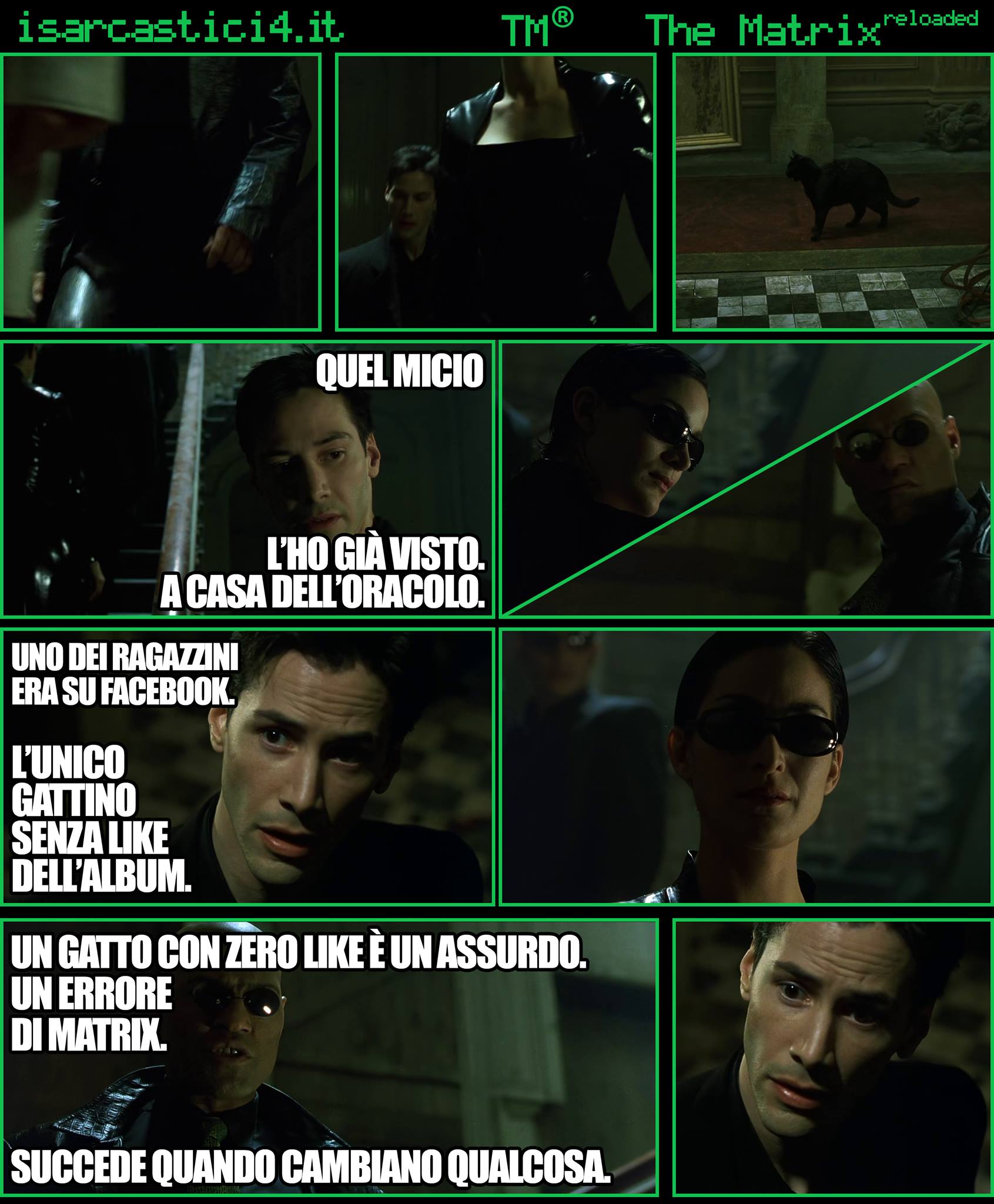 TMR - The Matrix Reloaded - La parodia a fumetti di Matrix