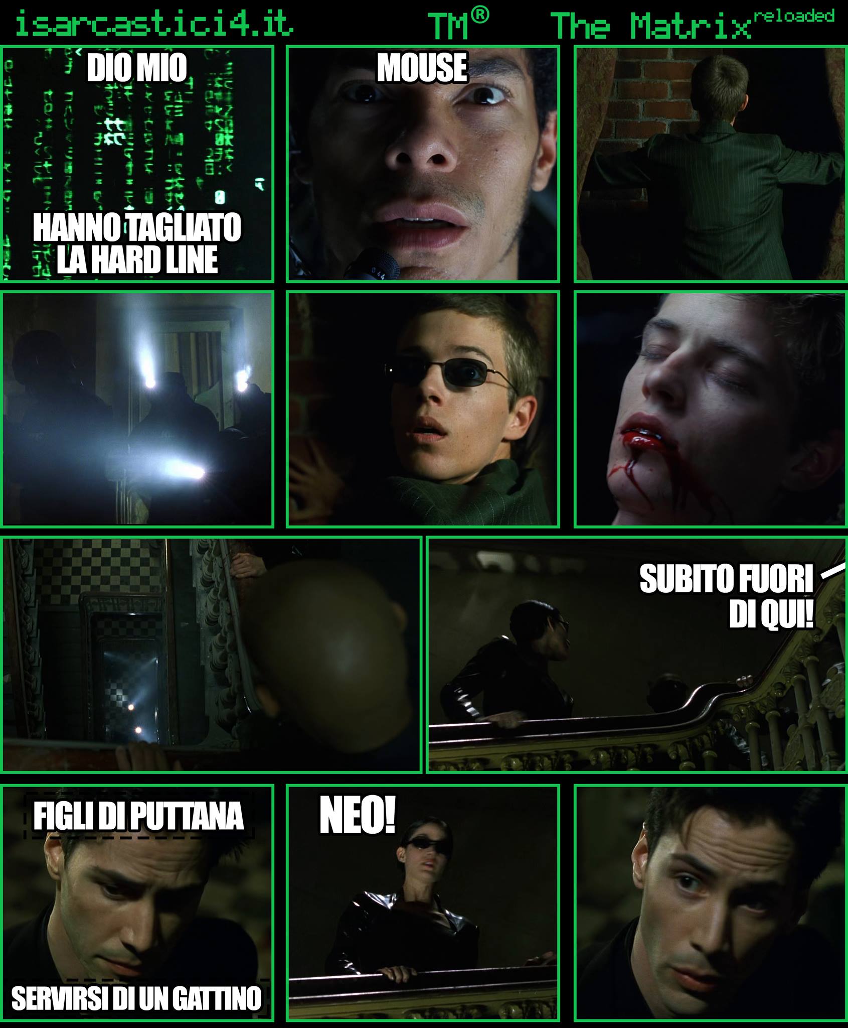 TMR - The Matrix Reloaded - La parodia a fumetti di Matrix