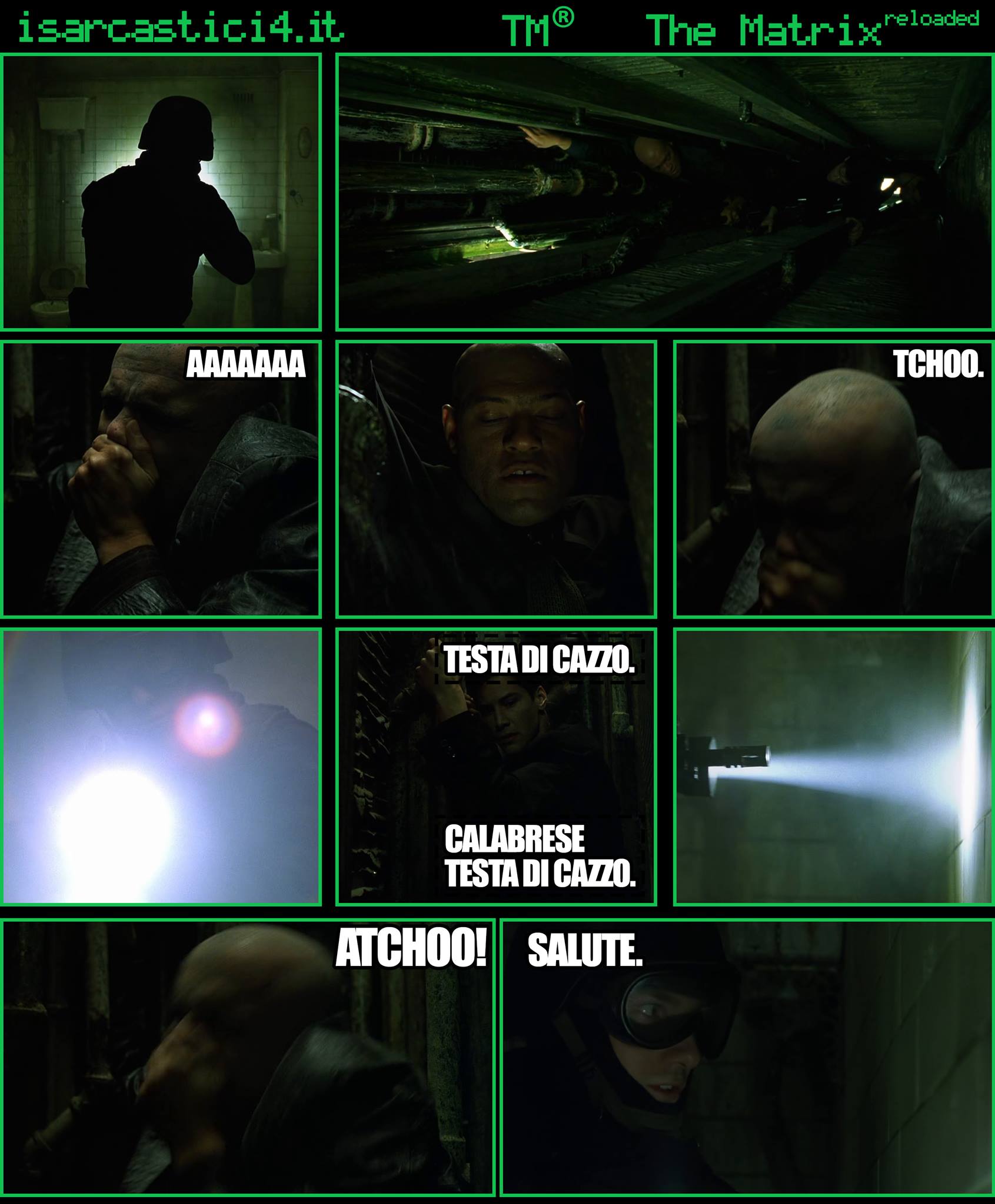 TMR - The Matrix Reloaded - La parodia a fumetti di Matrix