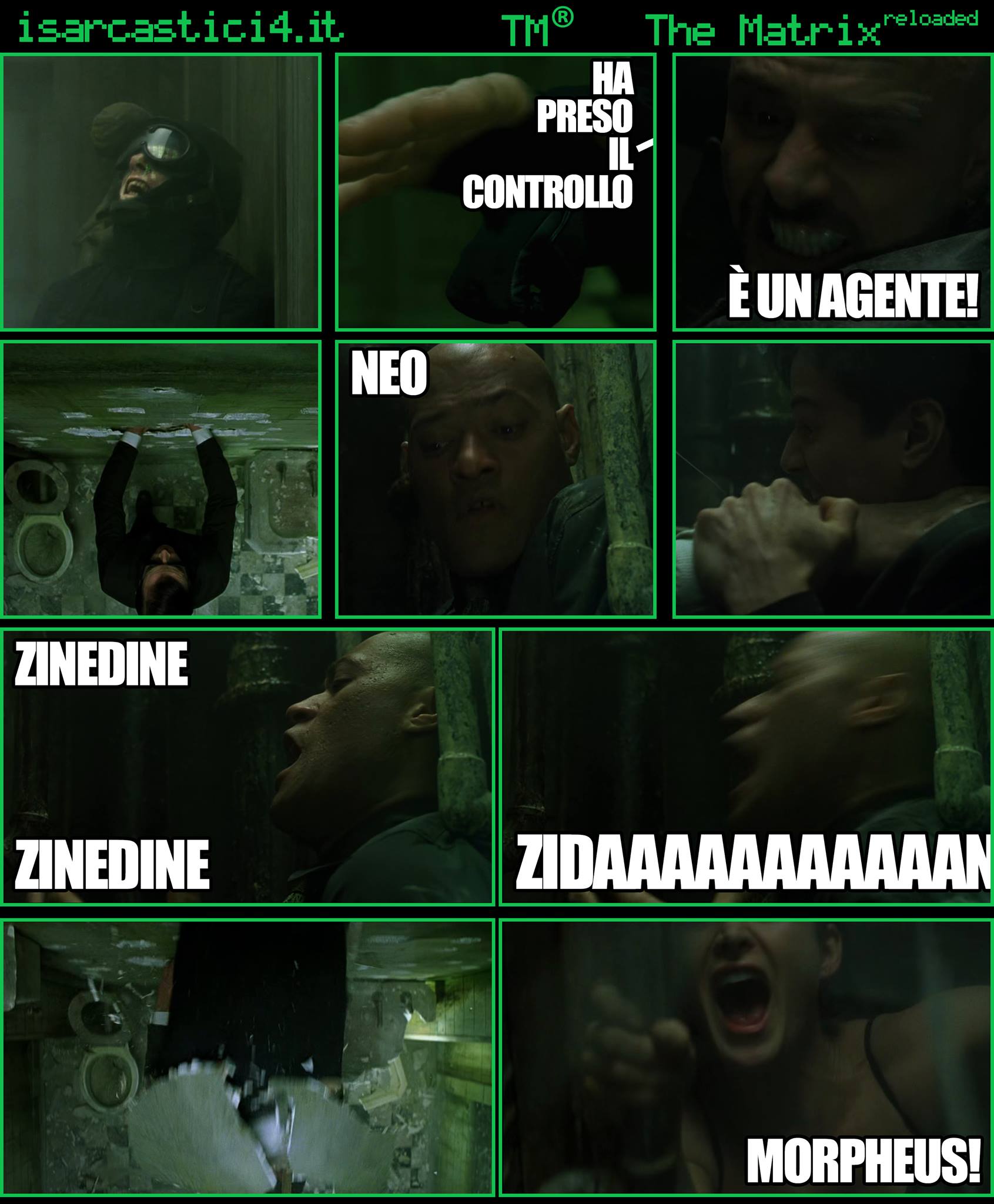 TMR - The Matrix Reloaded - La parodia a fumetti di Matrix