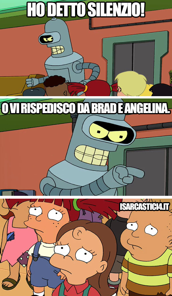 Futurama meme ita - Silenzio!