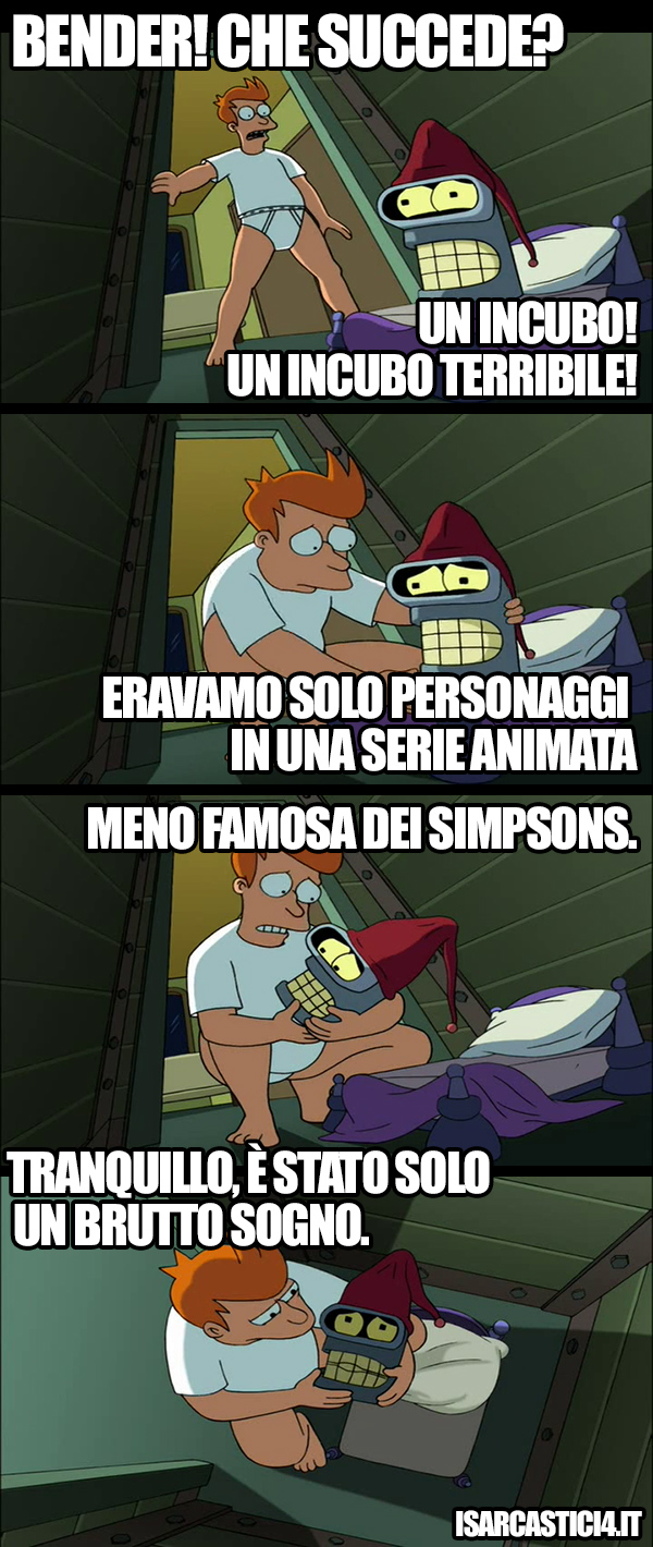 Futurama meme ita - Incubo