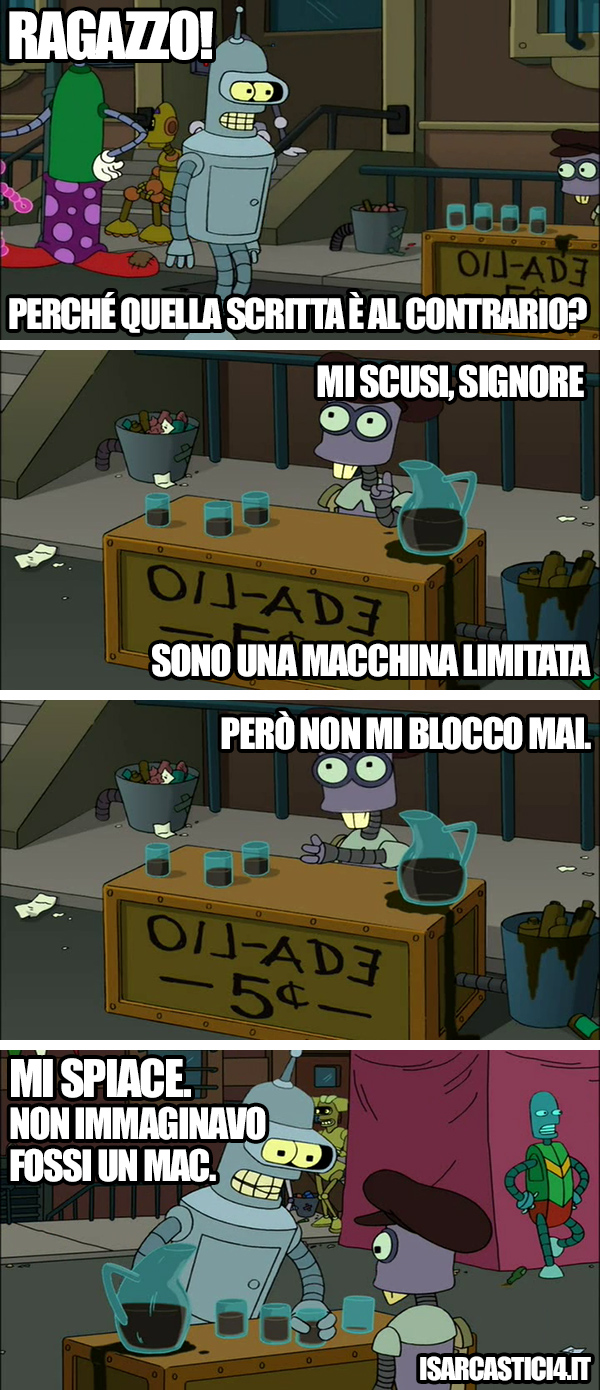 Futurama meme ita - Mi spiace