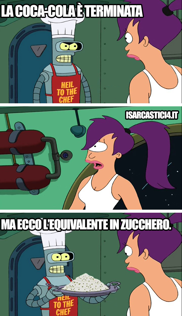 Futurama meme ita - Always Coca-Cola