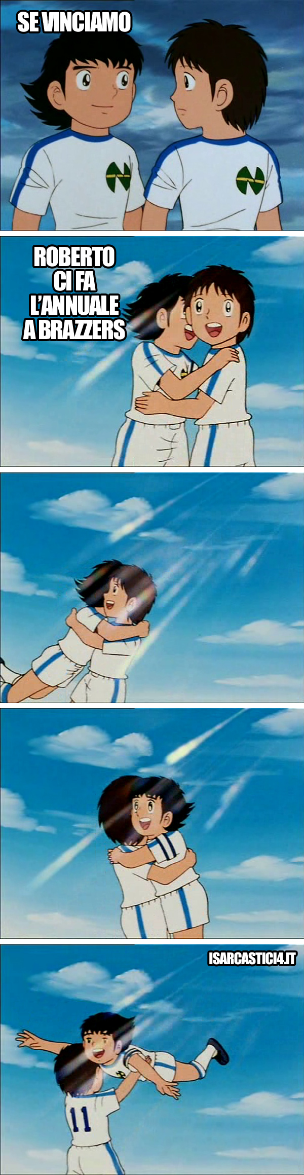 Holly & Benji, Capitan Tsubasa meme ita - Felicità