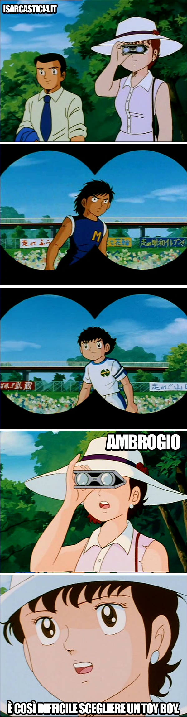 Holly & Benji, Capitan Tsubasa meme ita - First world problems