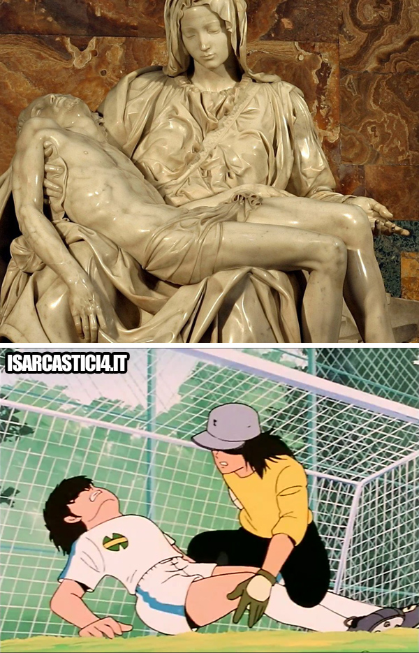 Holly & Benji, Capitan Tsubasa meme ita - Pietà