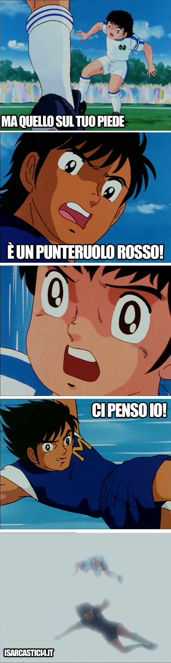 Holly & Benji, Capitan Tsubasa meme ita - Caccia a punteruolo rosso