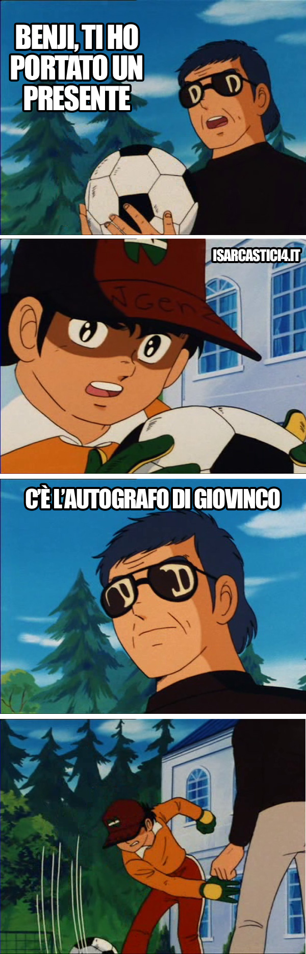 Holly e Benji, Captain Tsubasa meme - Un presente