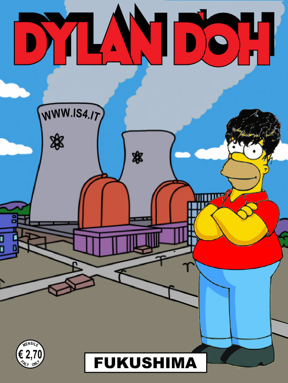 Dylan Dog - Homer Simpson - copertina